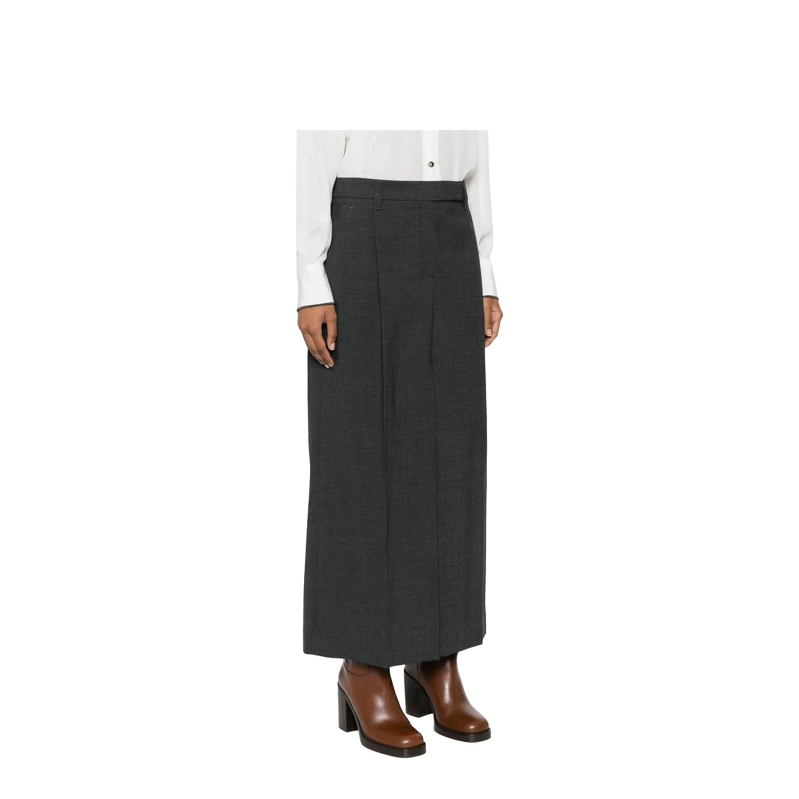 Sartorial Long Skirt - Image 4