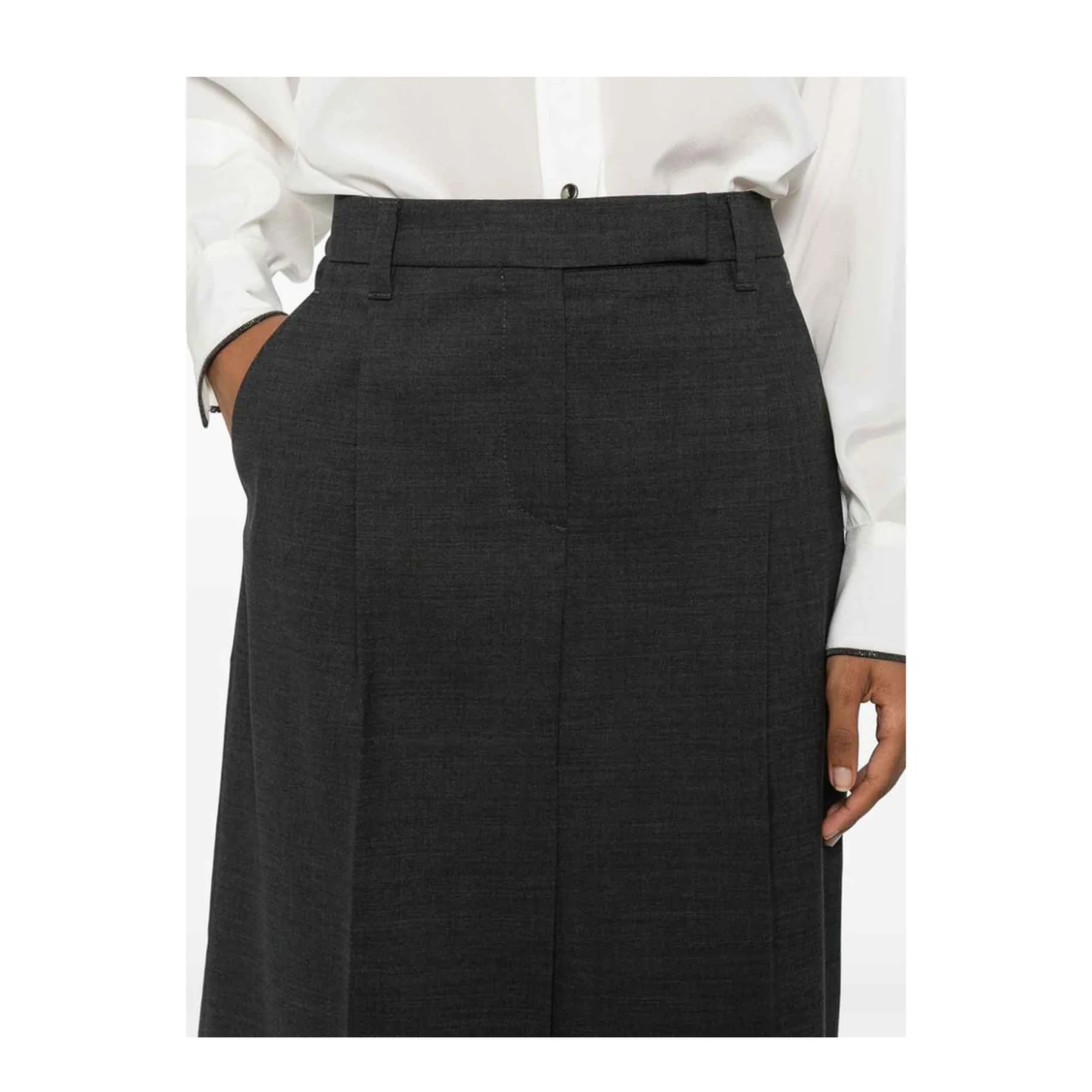 Sartorial Long Skirt - Image 5