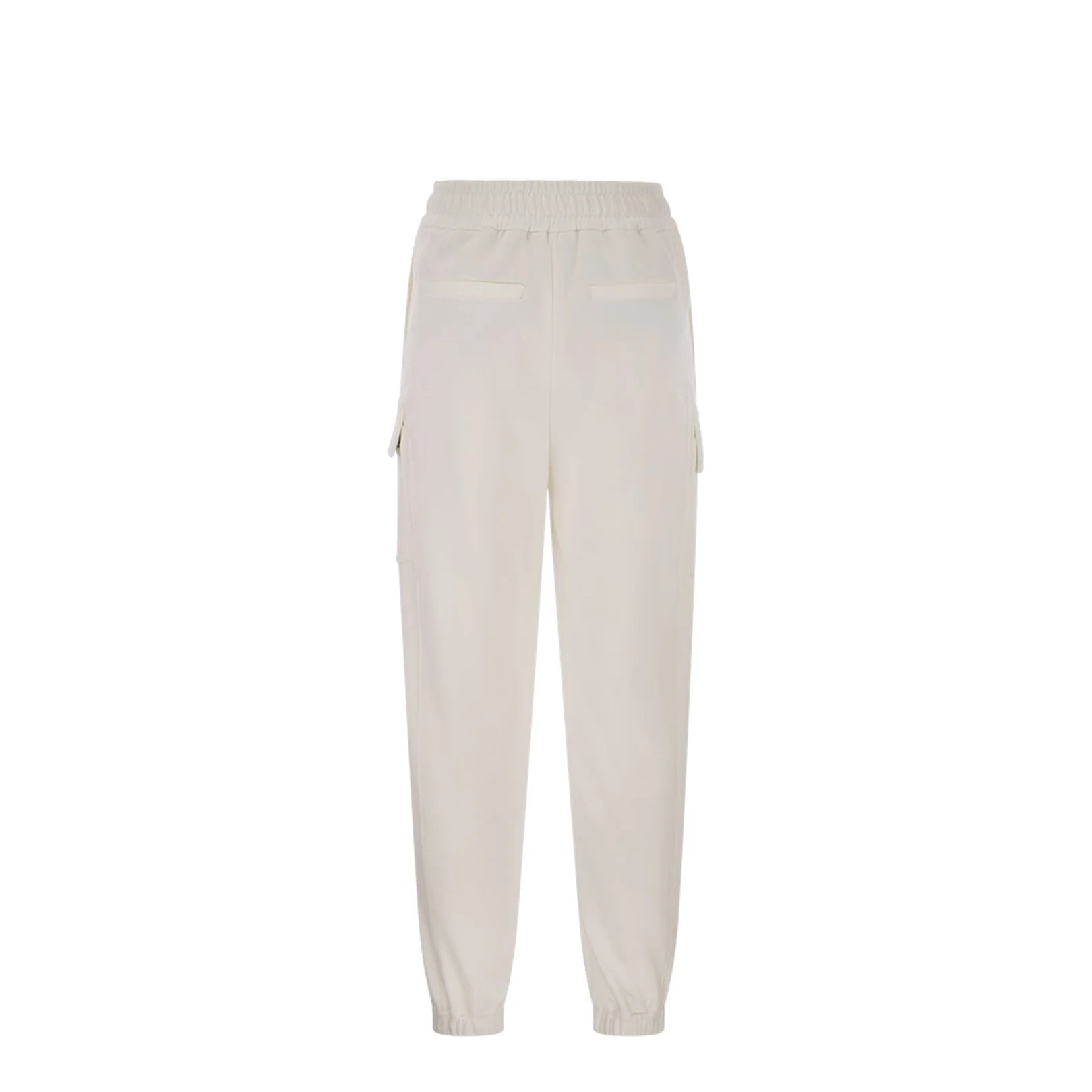 Smooth Cotton Fleece Cargo Pants - Image 2