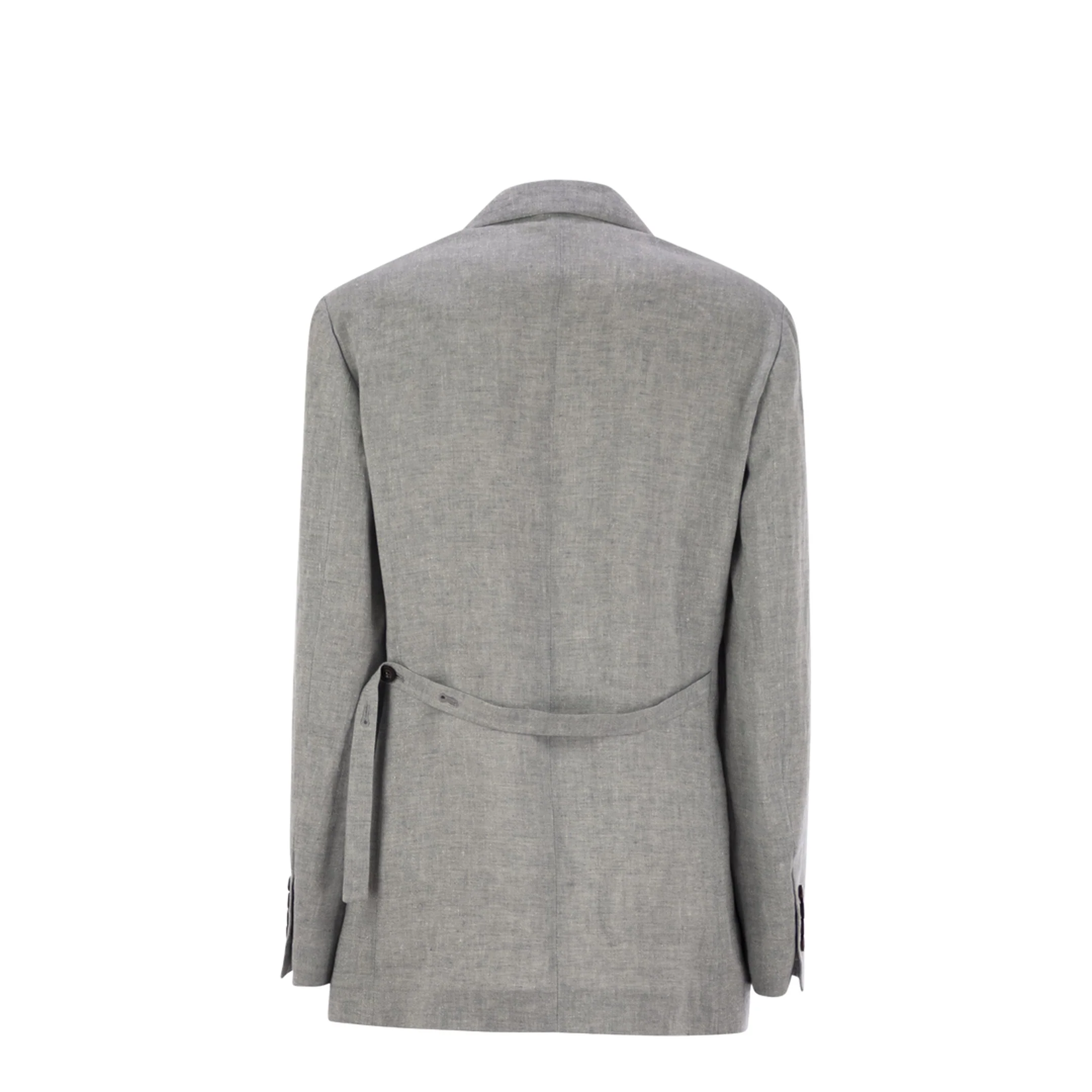 Sparkling Linen Canvas Jacket - Image 2