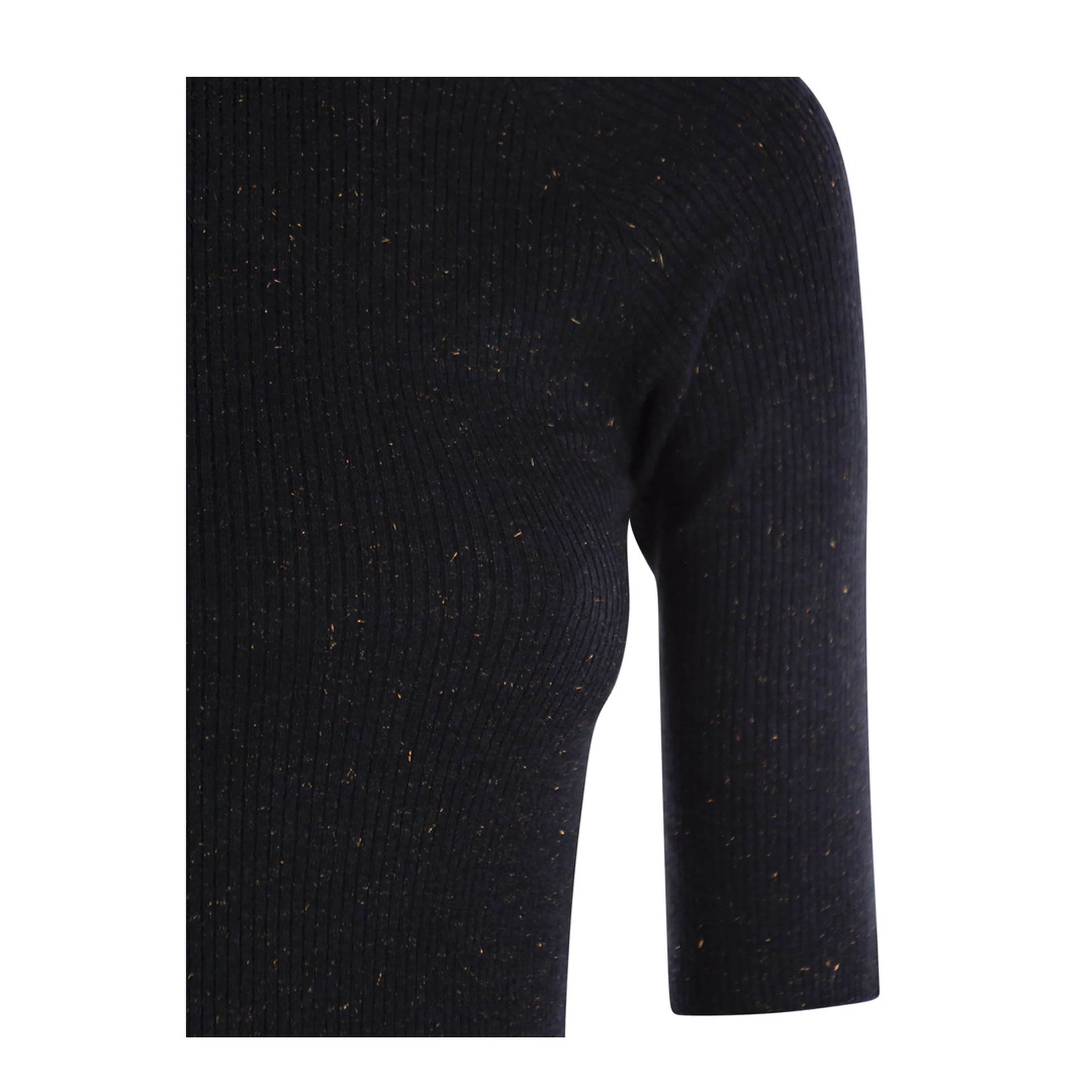 Sparkling Ribbed Cashmere Sweater - Image 3