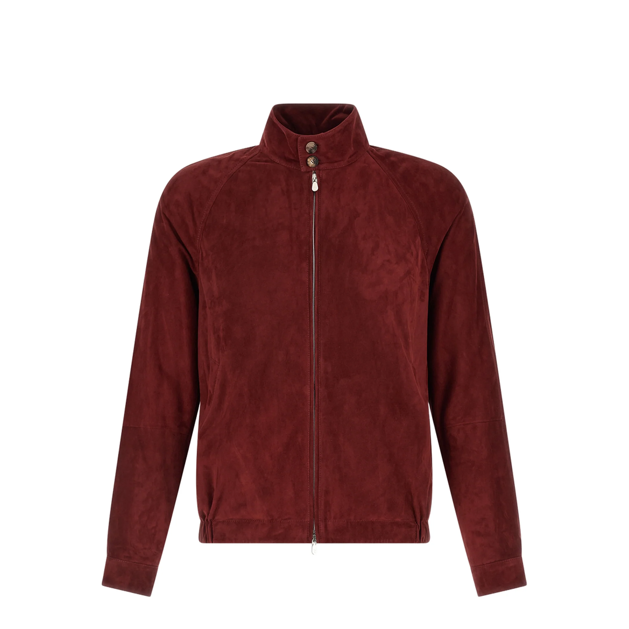 Stand-Collar Suede Jacket - Image 4