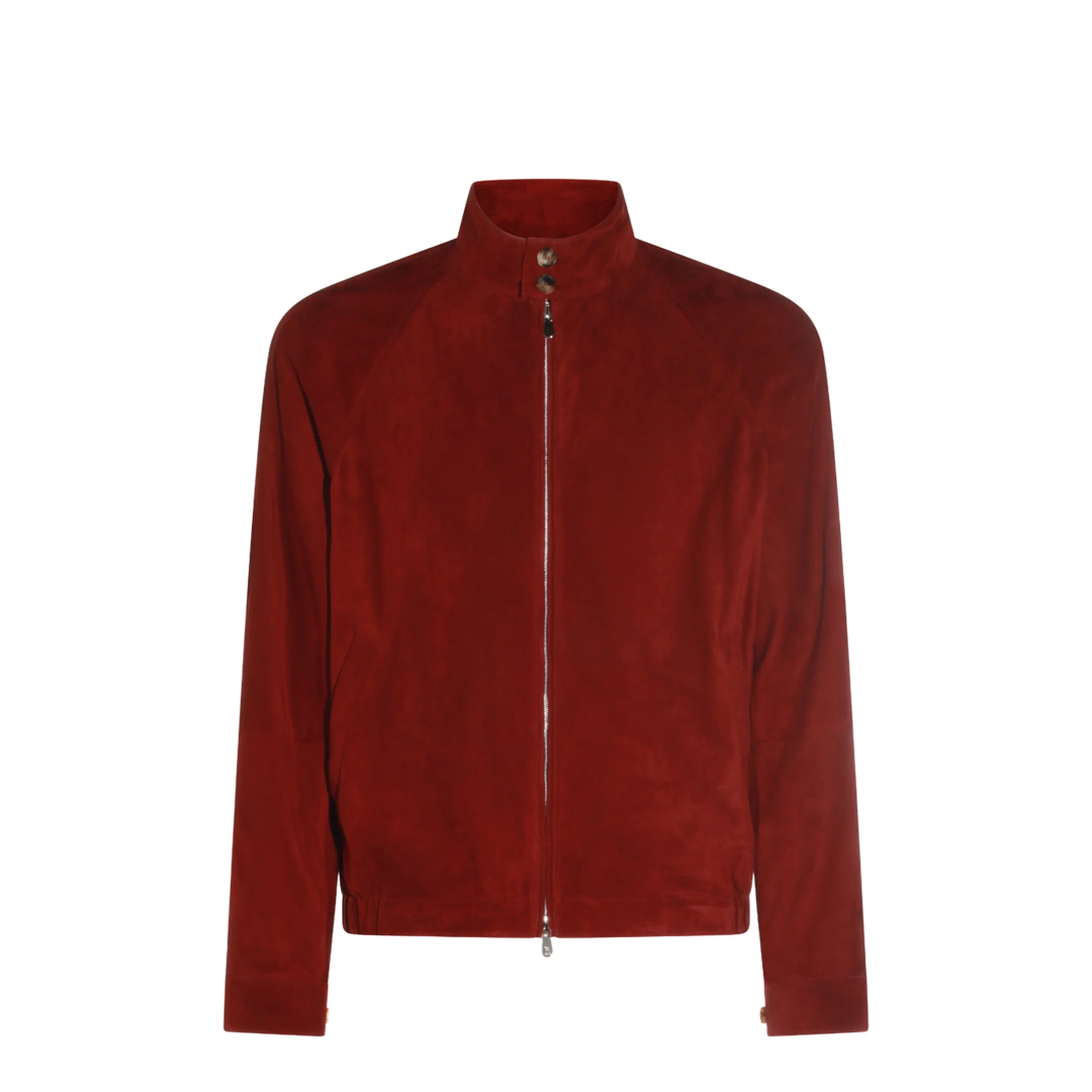 Stand-Collar Suede Jacket - Image 5