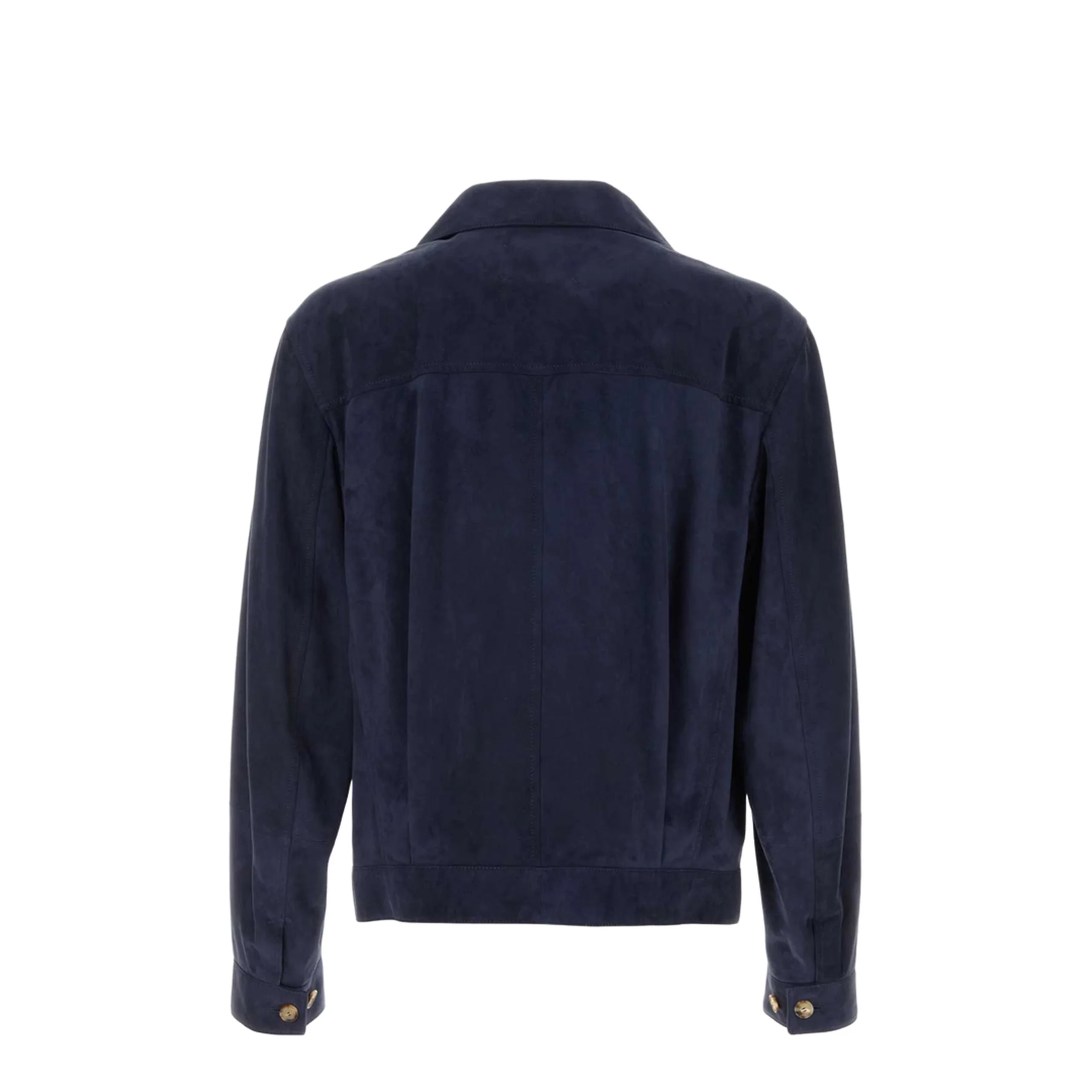 Suede Jacket Blue - Image 2