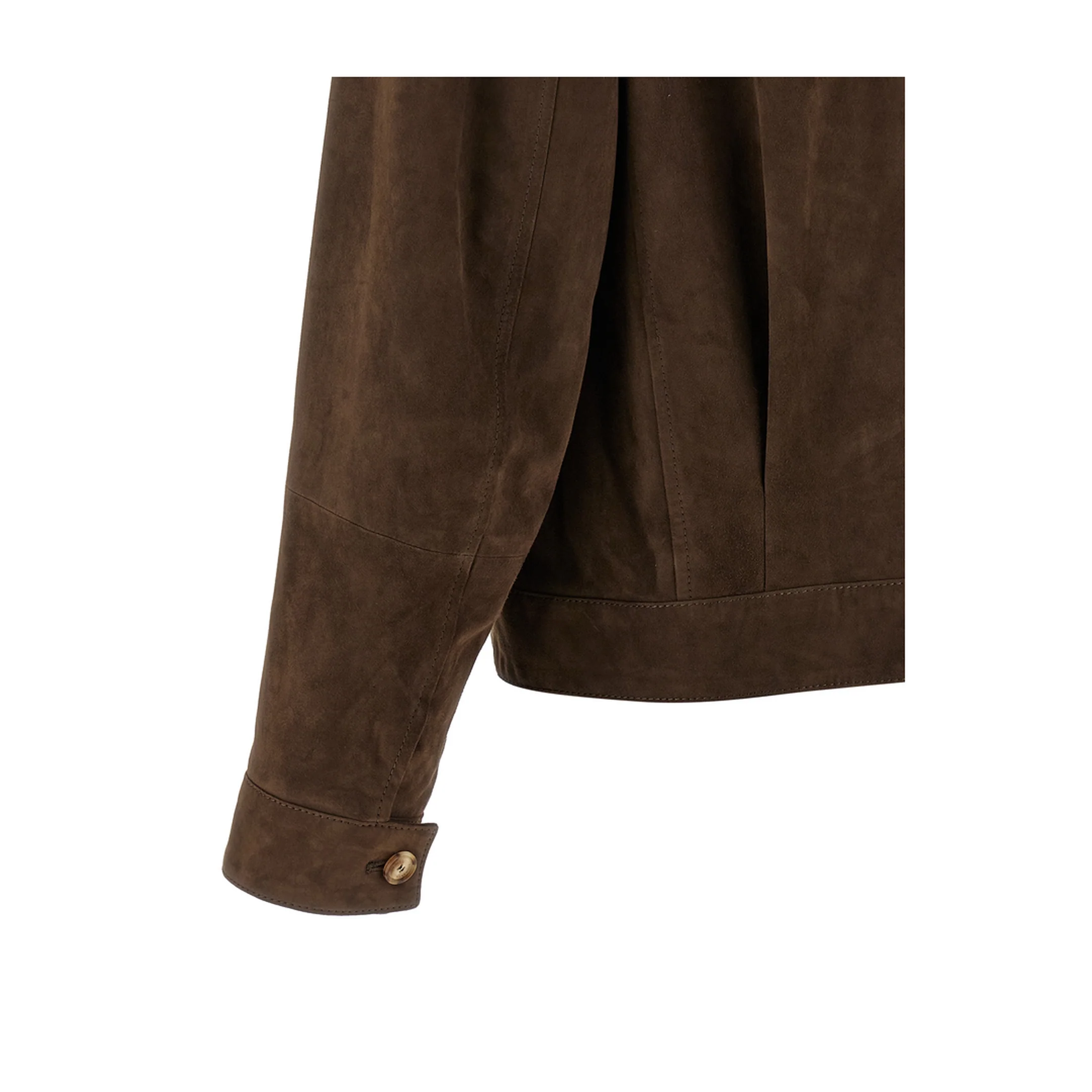 Suede Jacket Brown - Image 4