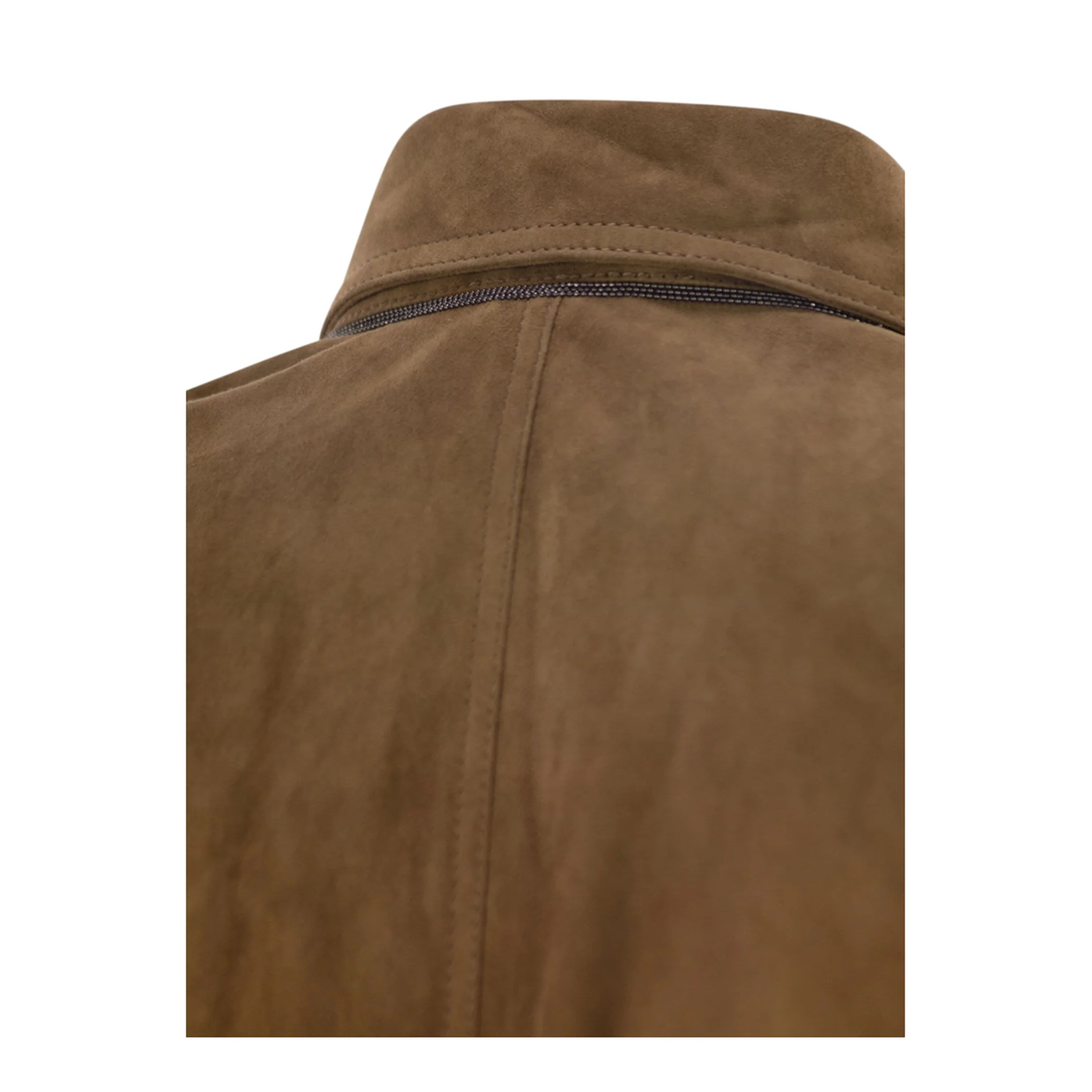 Women's Suede Shirt with Jewellery - Image 2