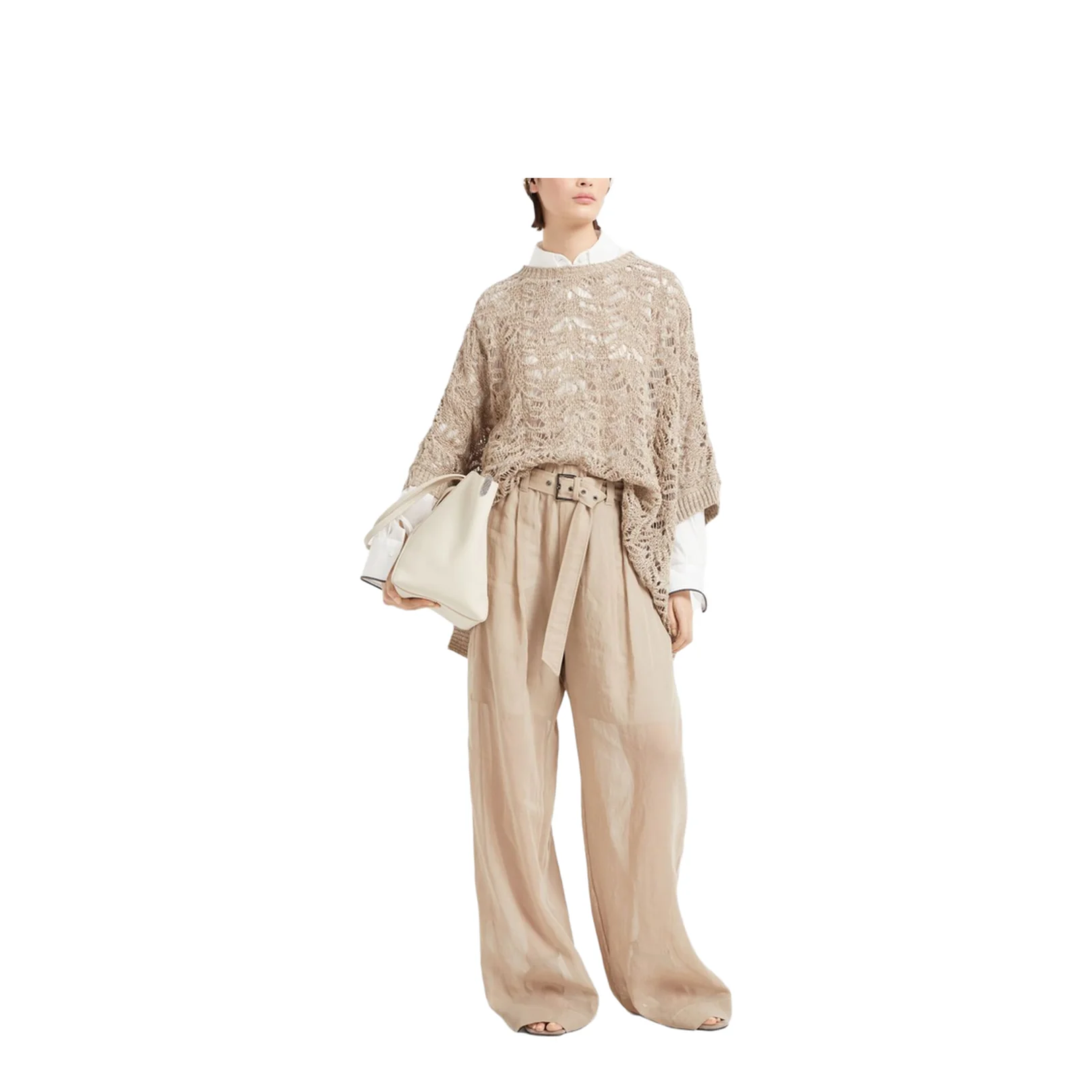 Women's Sweater - Beige - Image 5