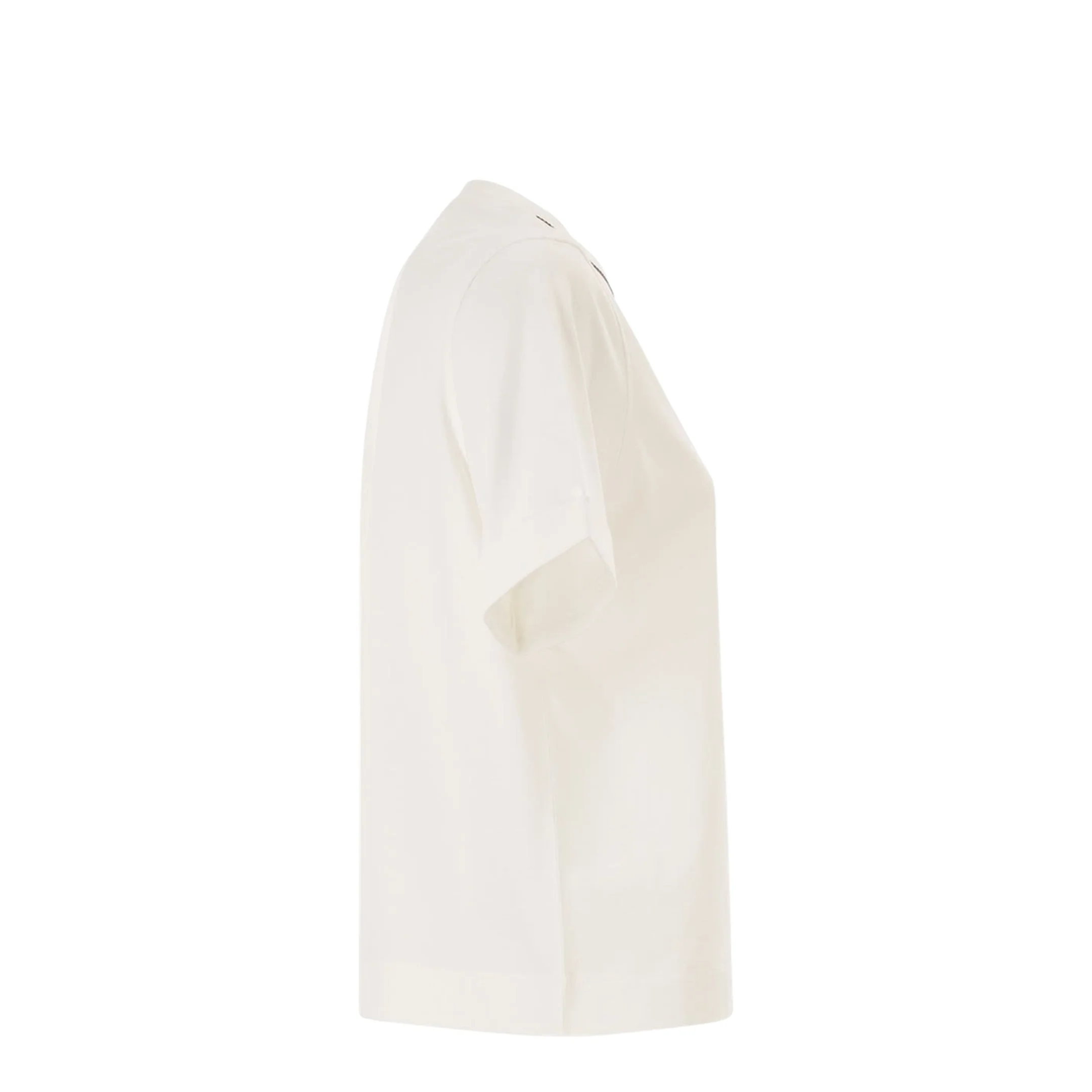 Cotton T-Shirt - White - Image 3