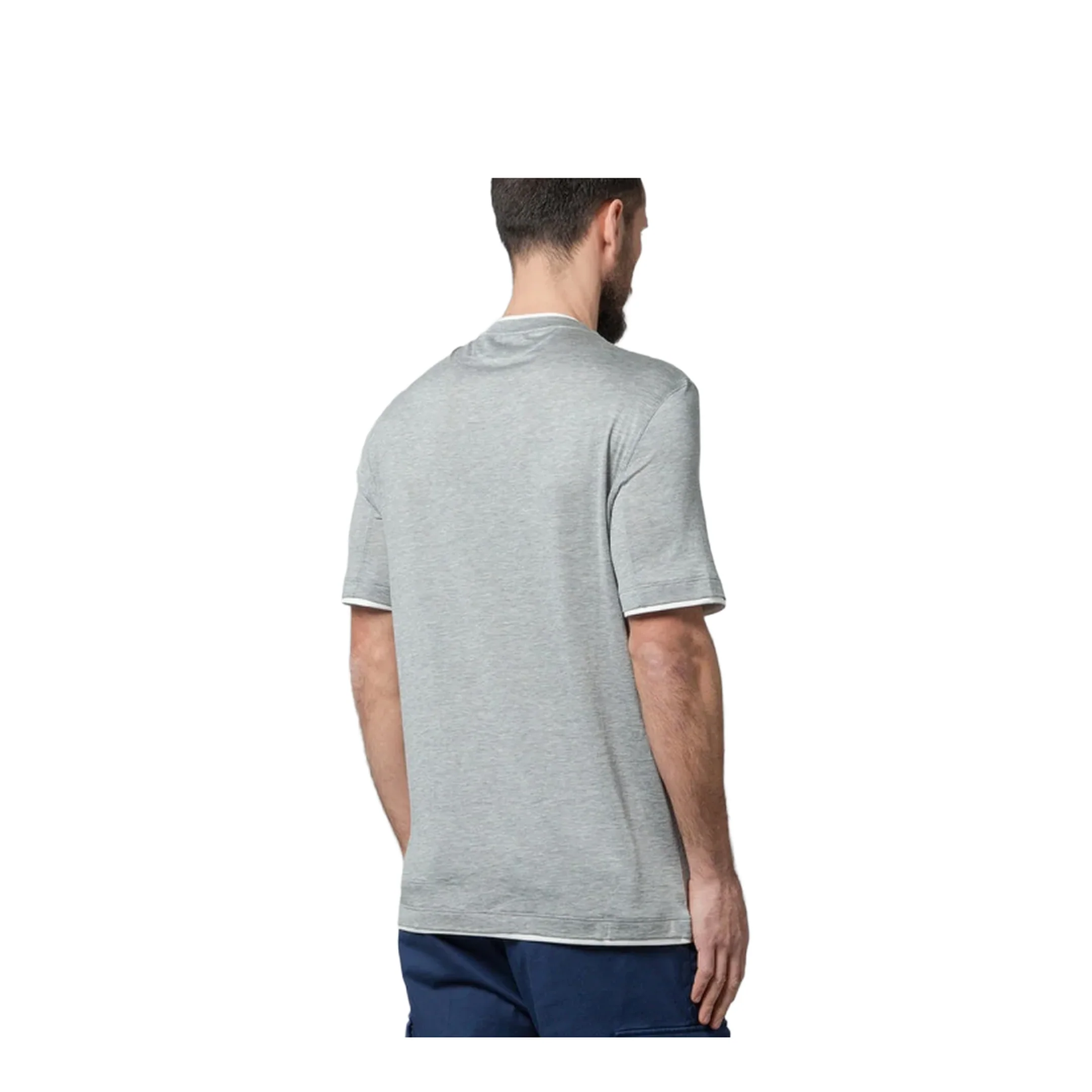 Men's White T-Shirt - Image 3