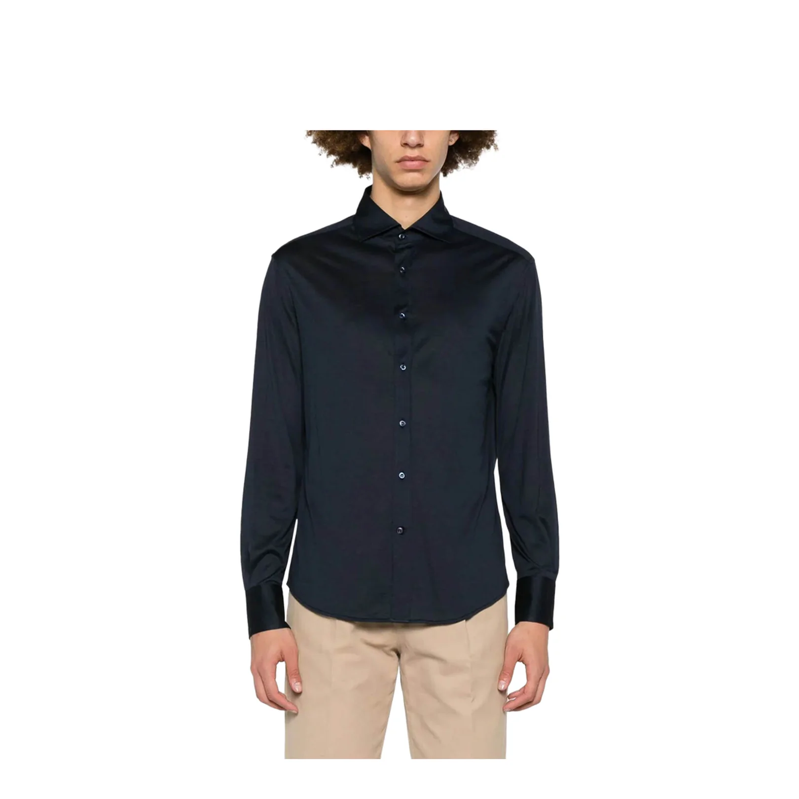 Men Camicia Di T-shirt Black - Image 2