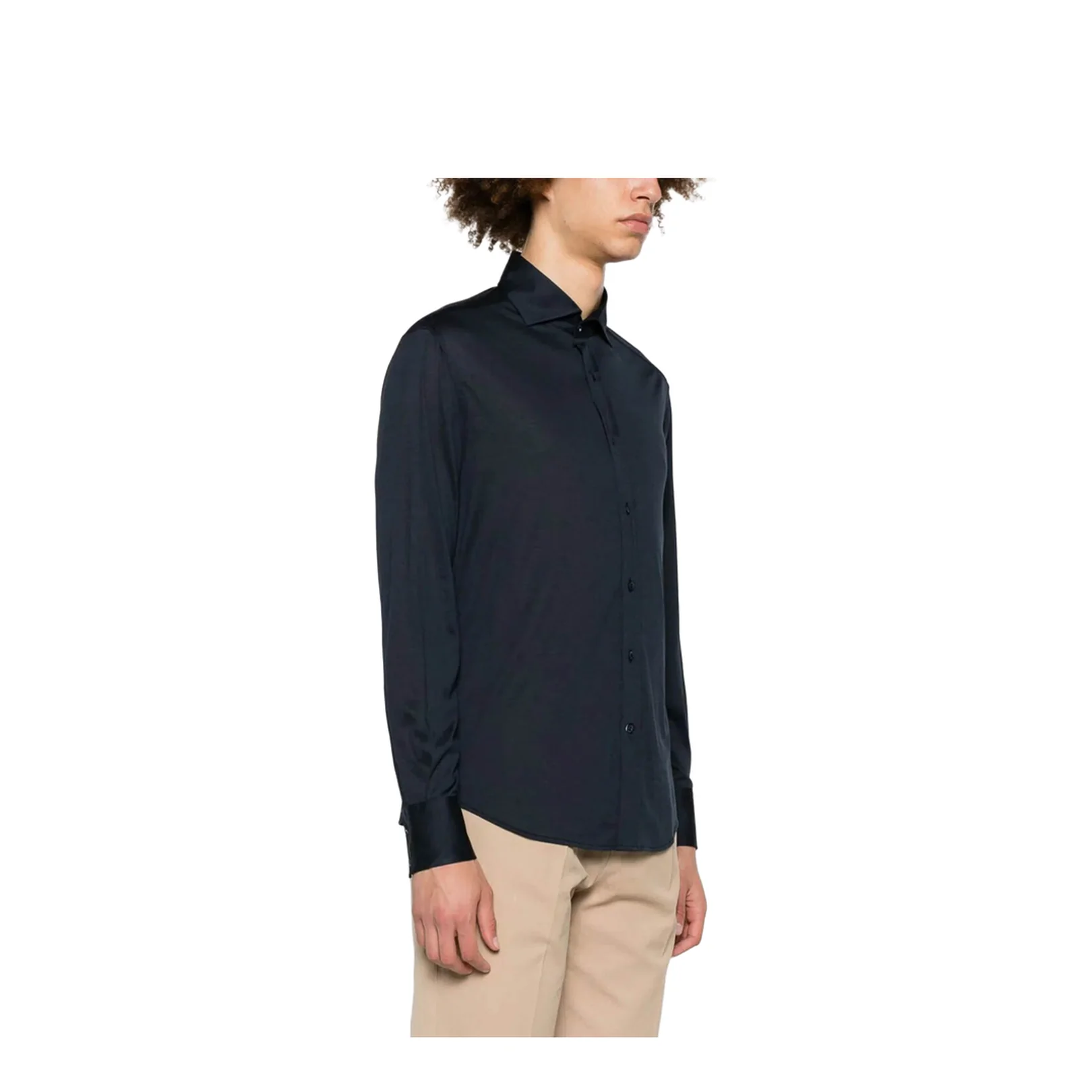 Men Camicia Di T-shirt Black - Image 3