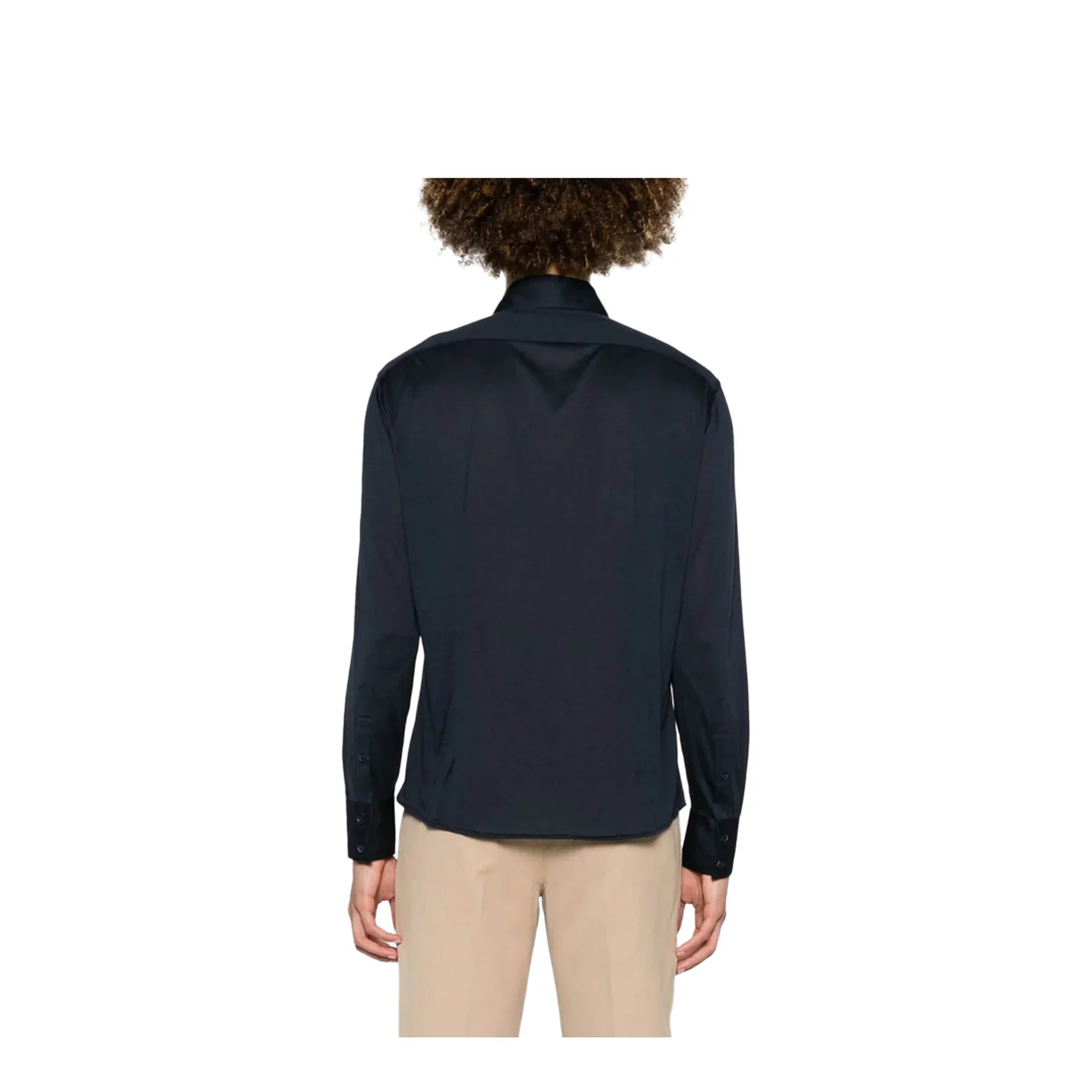 Men Camicia Di T-shirt Black - Image 4