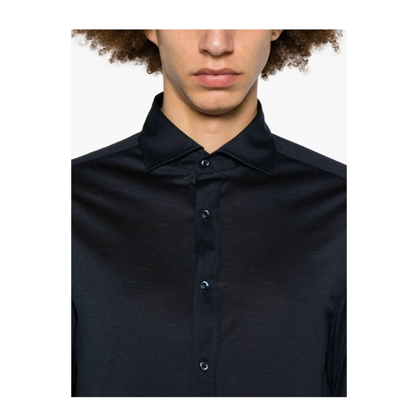 Men Camicia Di T-shirt Black - Image 5