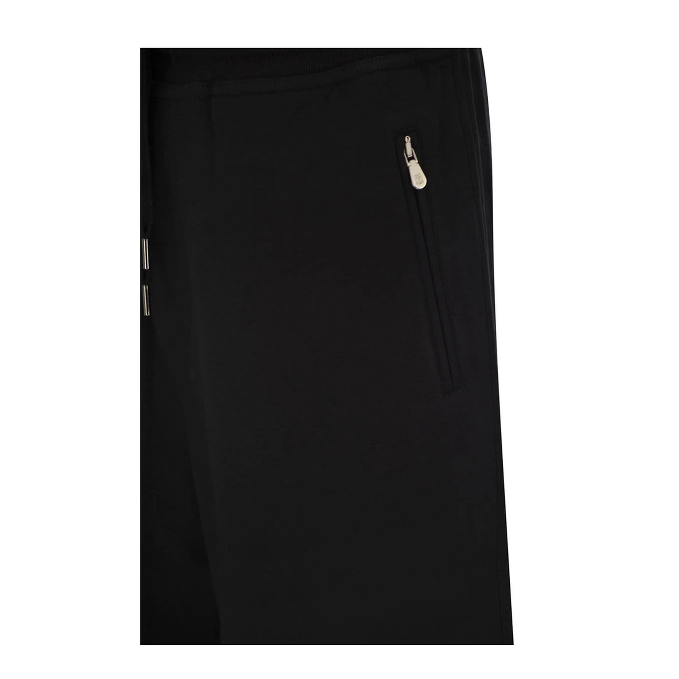 Techno Cotton Fleece Bermuda Shorts Black - Image 4