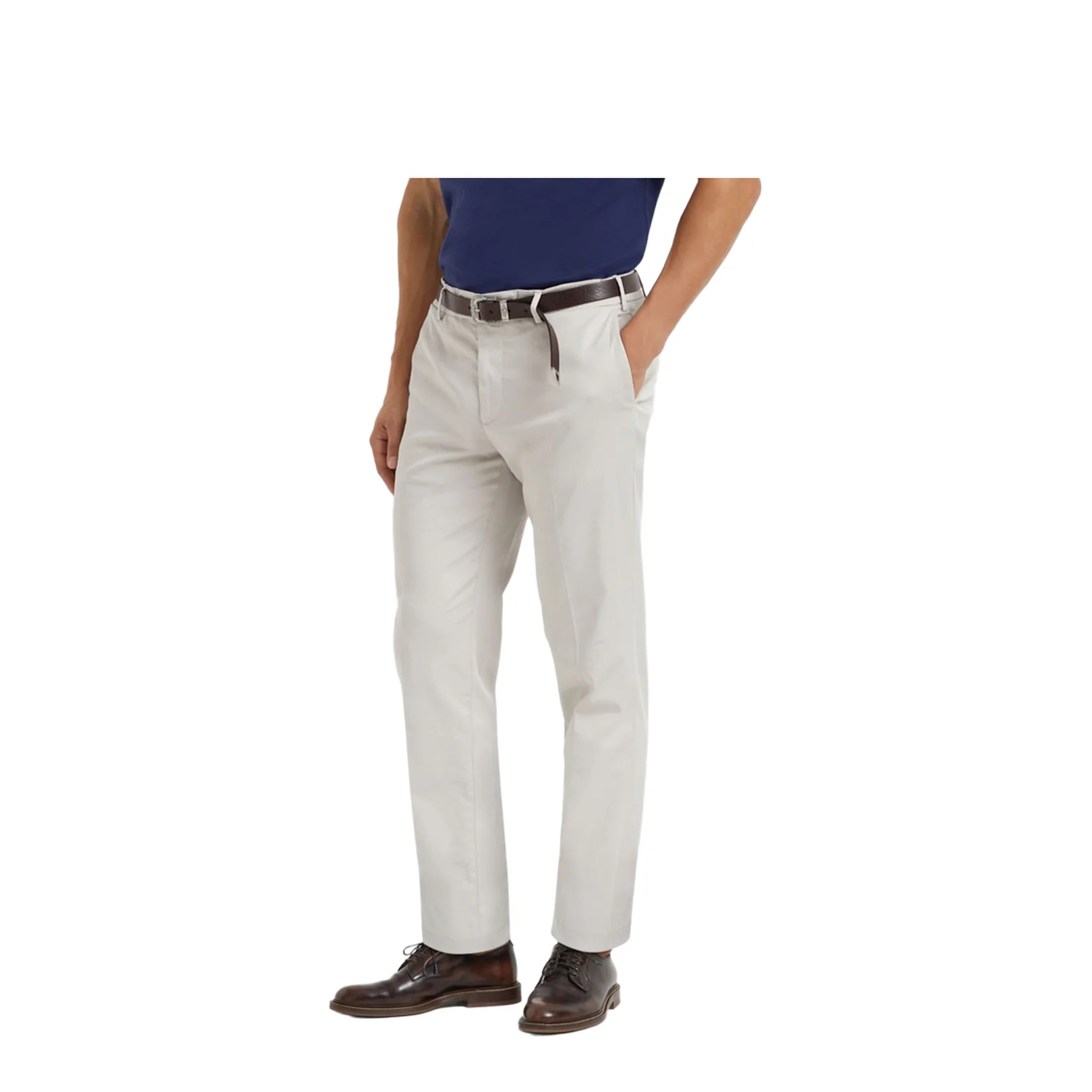 Men's Trousers Beige - Image 4
