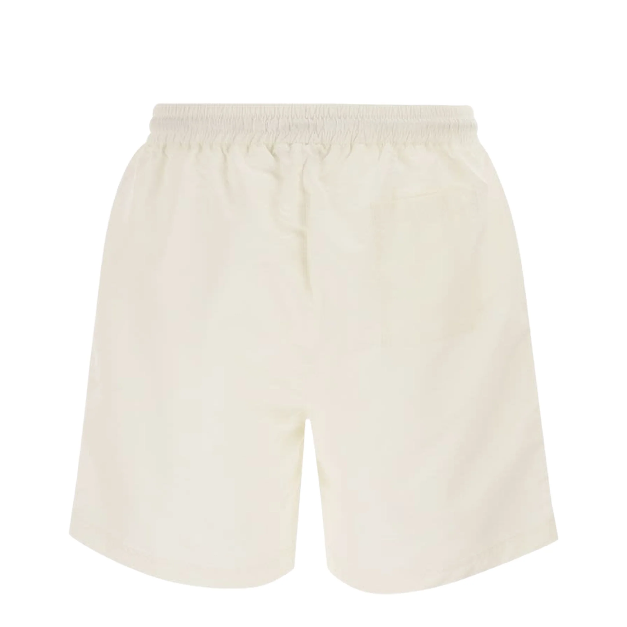 White Drawstring Logo Swim Shorts - Image 2