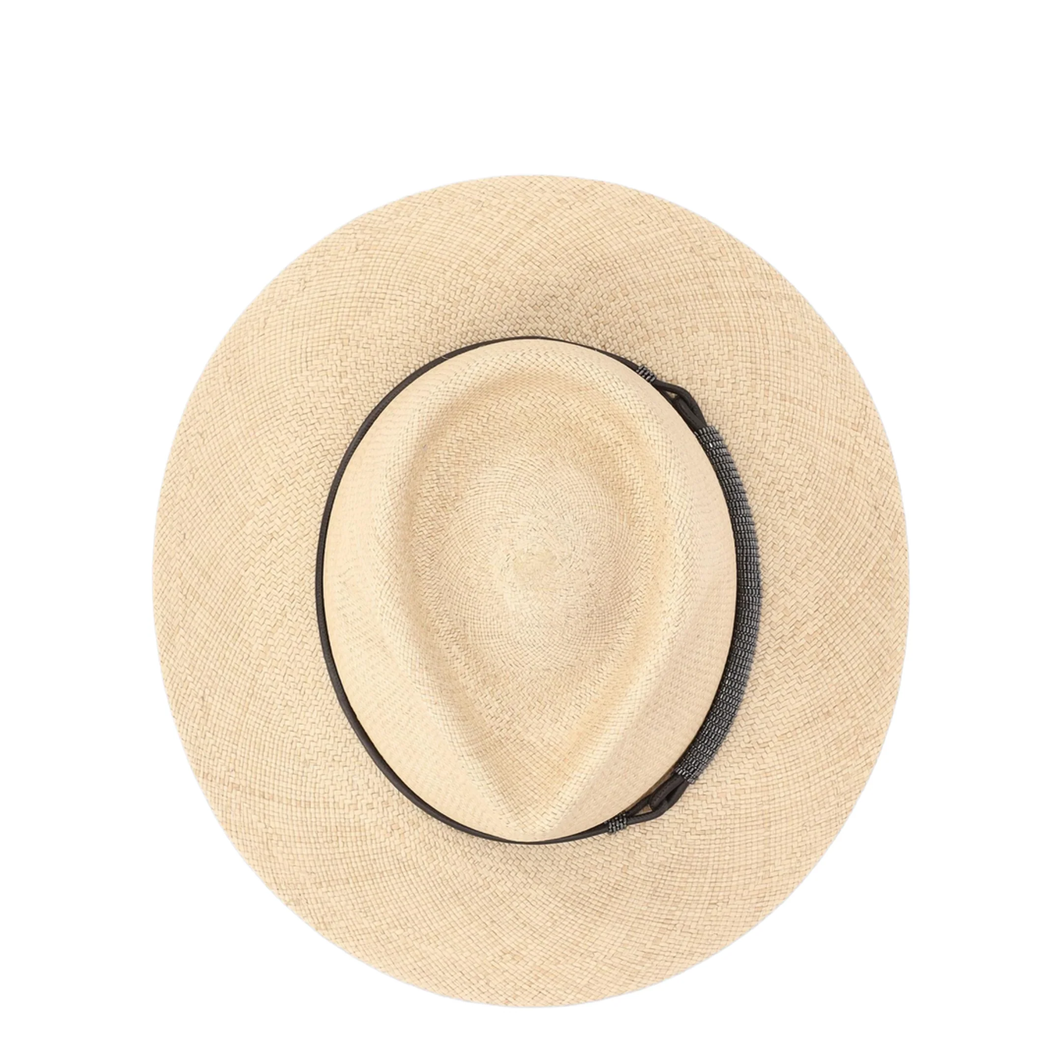 Women's Fedora Hat Beige - Image 3