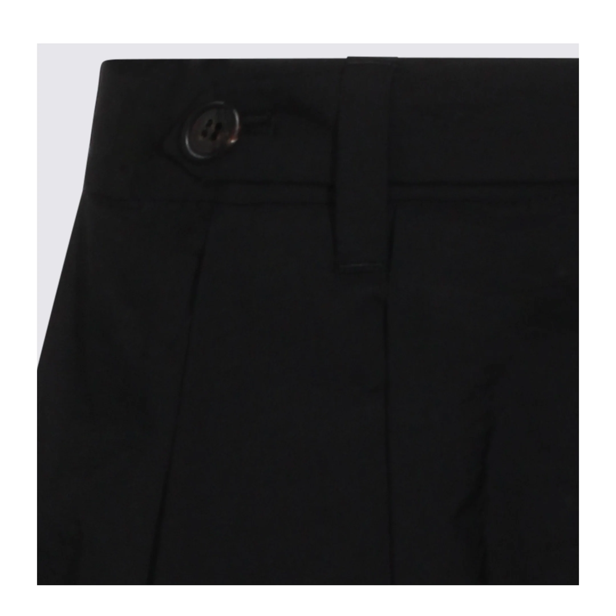 Women's Button Flared Skirt Black - Image 4
