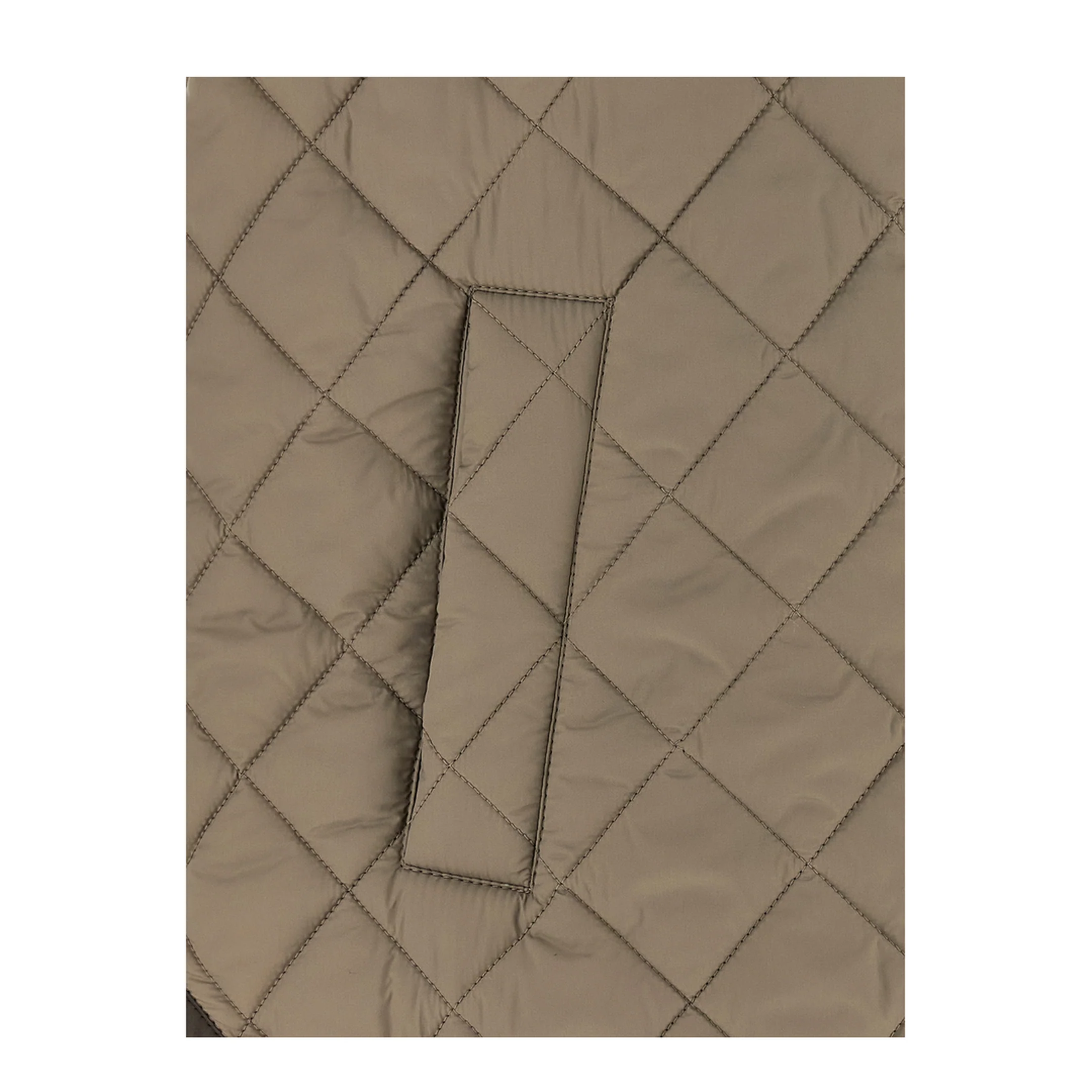 Women's Quilted Vest Gilet Gray - Image 4