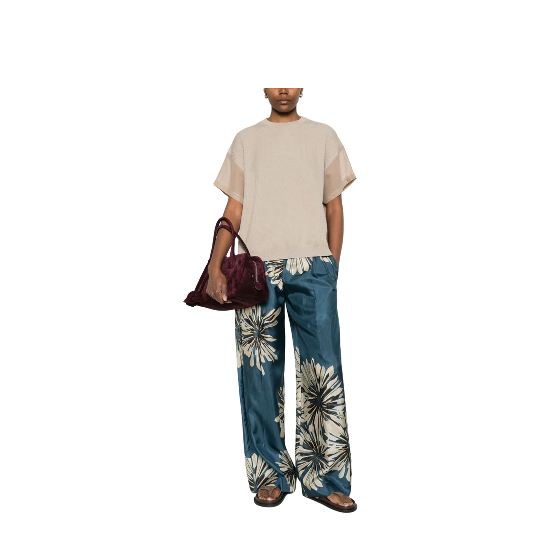 Cotton T-Shirt - Natural - Image 2