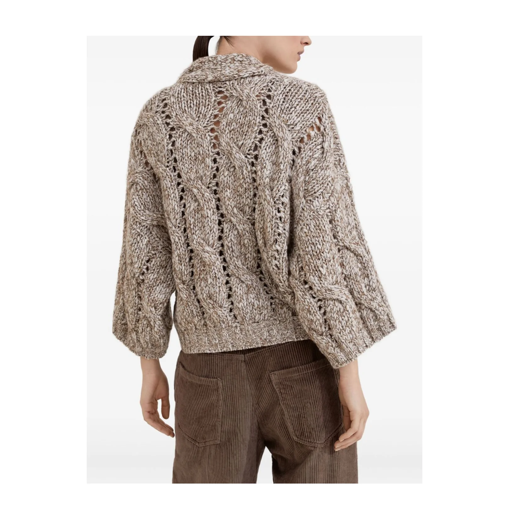 Wool and Cashmere Cardigan - Image 2