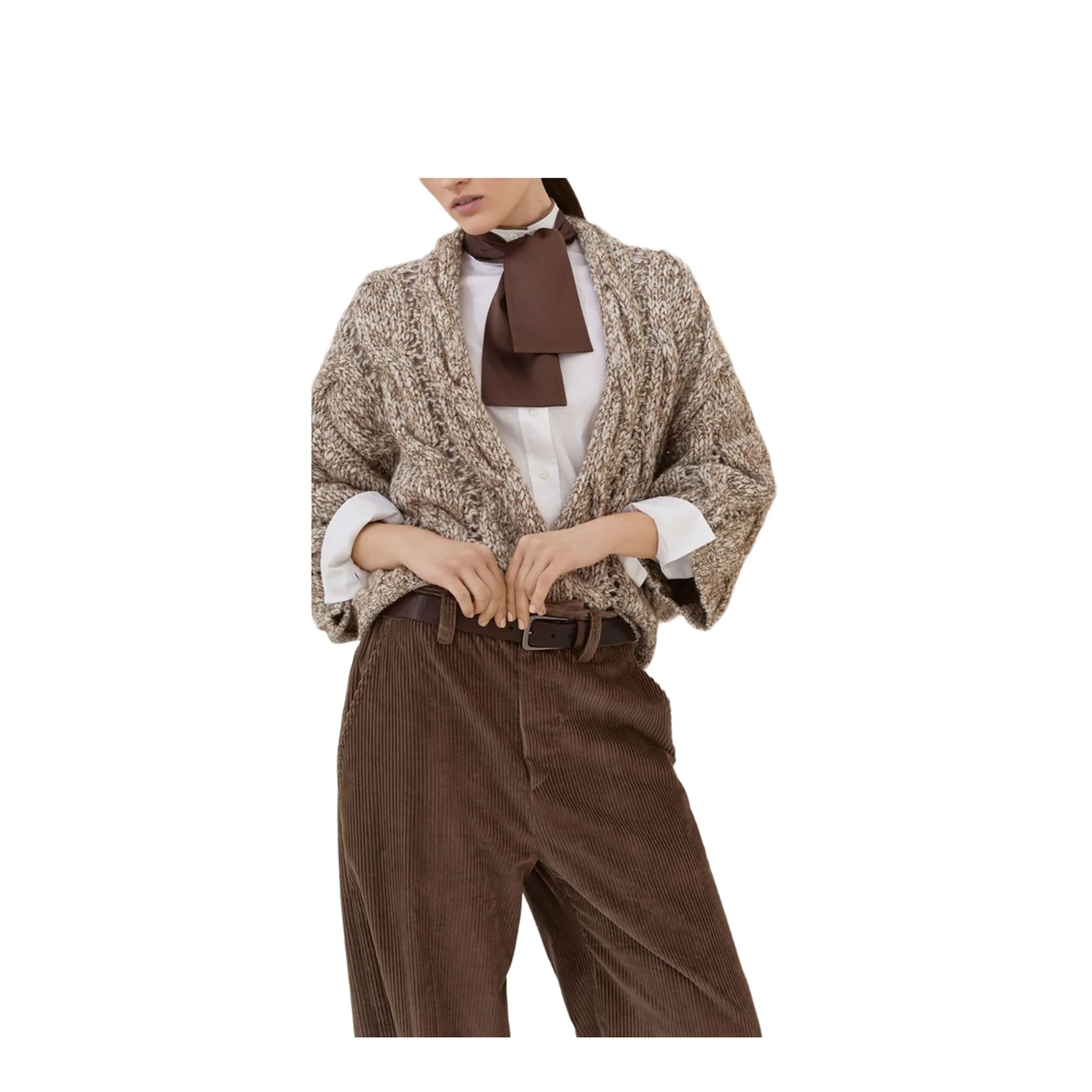 Wool and Cashmere Cardigan - Image 3