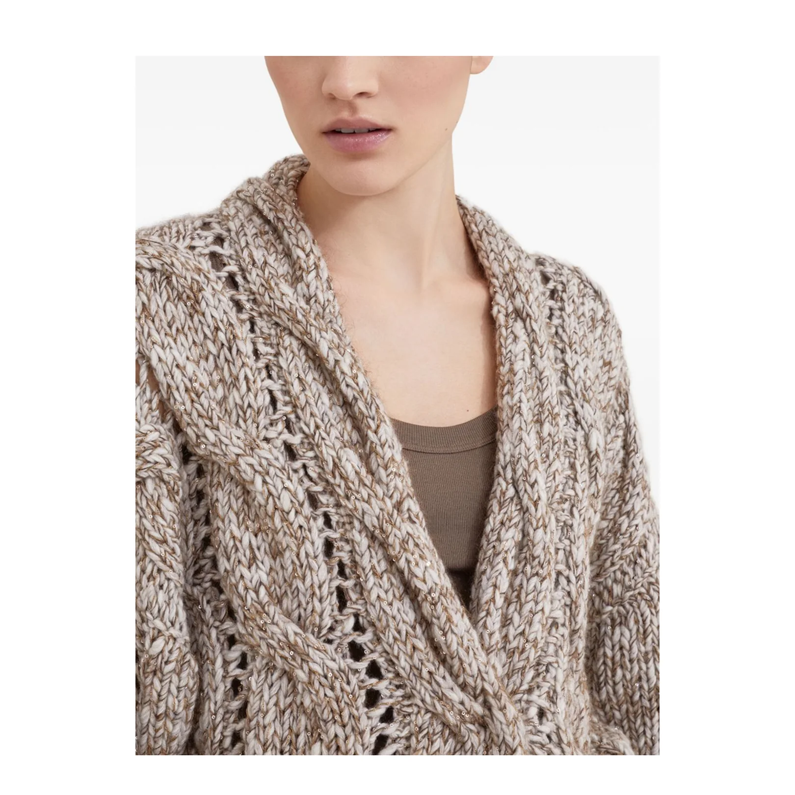 Wool and Cashmere Cardigan - Image 4