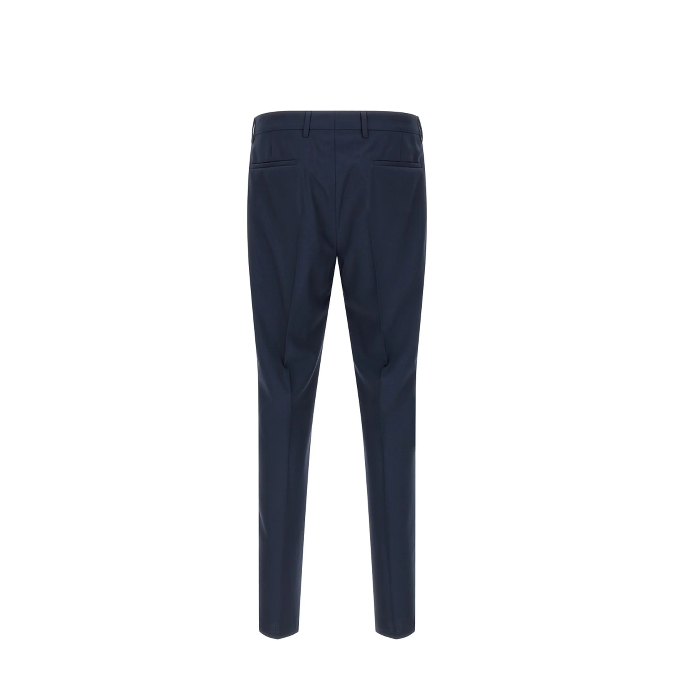 Wool Canvas Pants Blue - Image 2