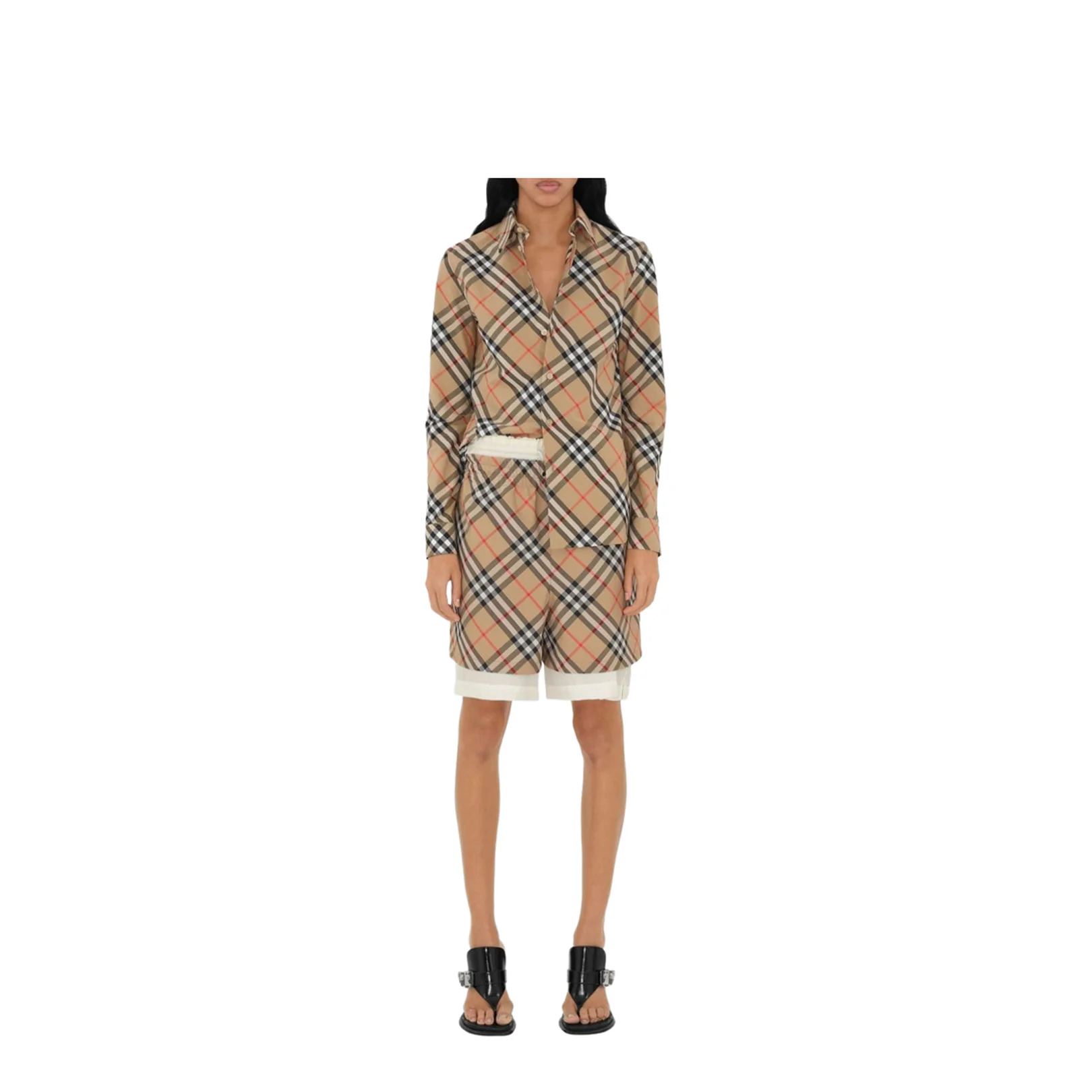 Check Cotton Shirt - Image 4