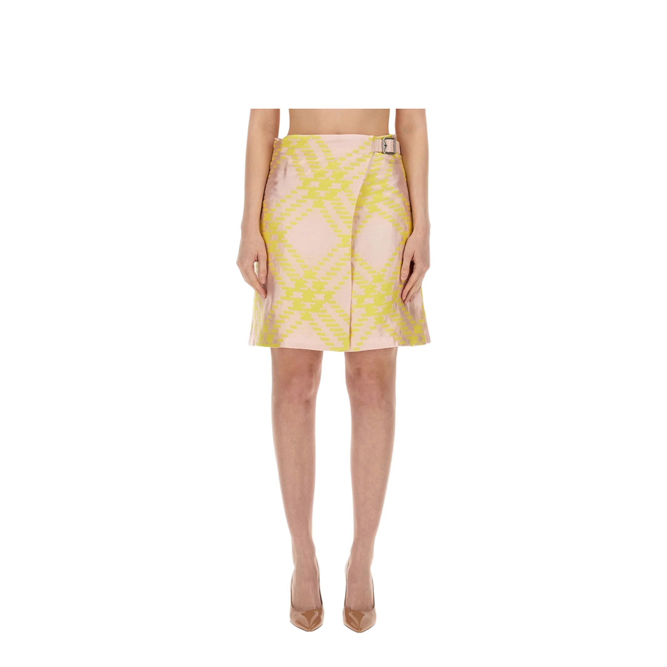 Check Pattern Skirt