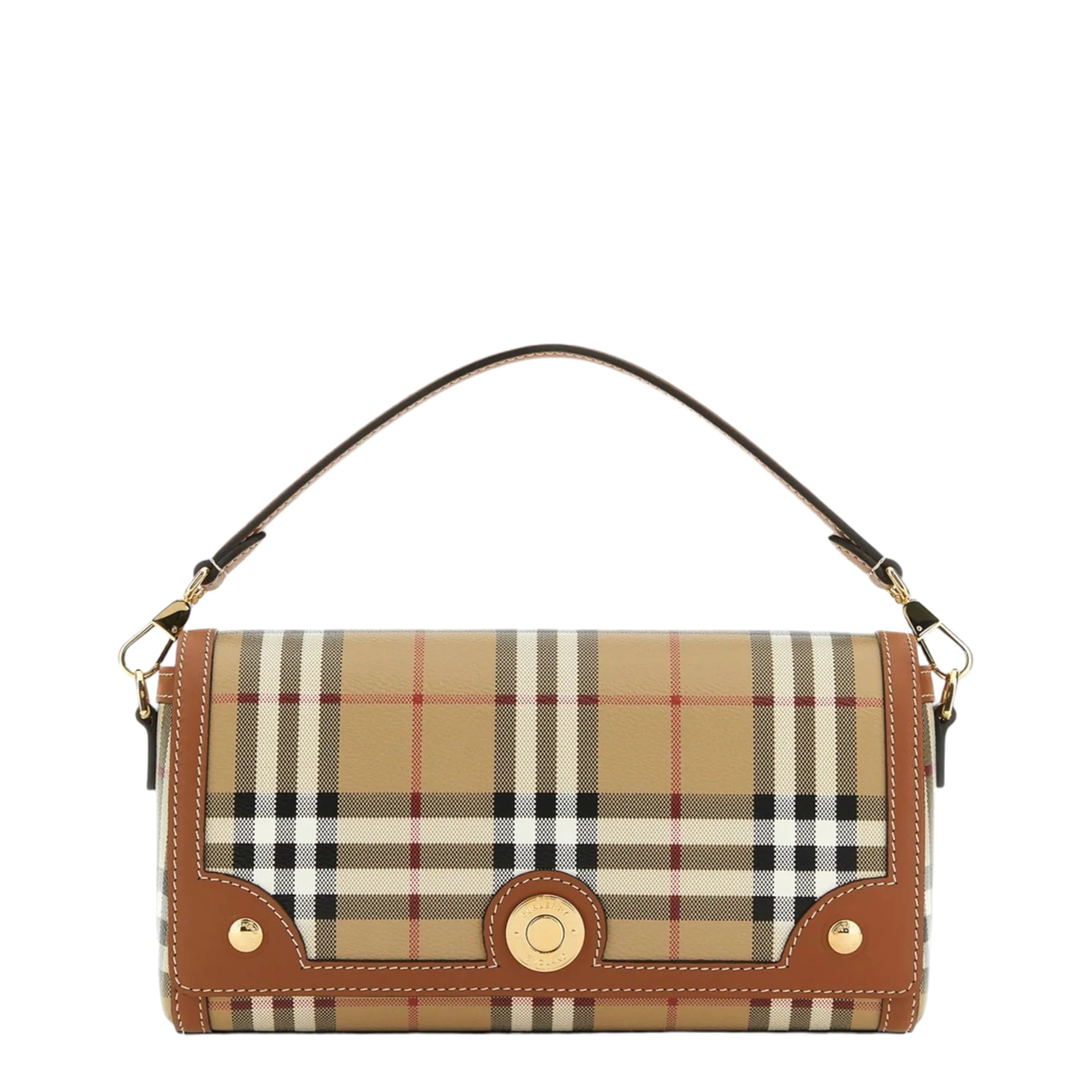 Printed Canvas and Leather Note Handbag - Image 2
