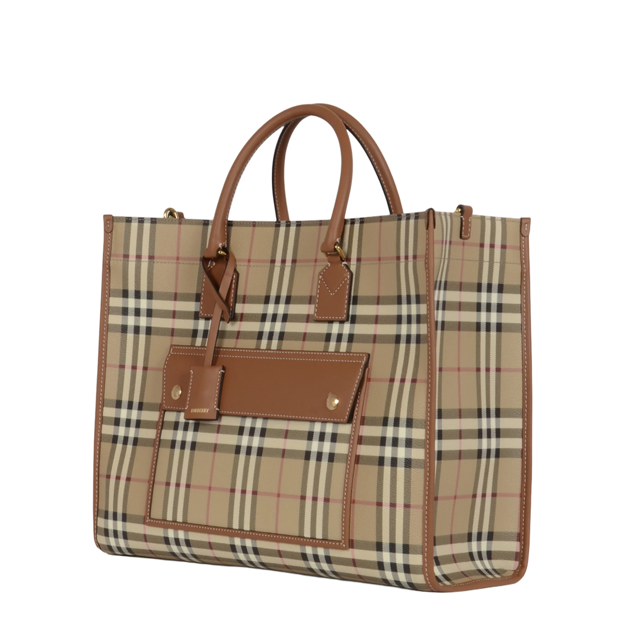 Printed Canvas Medium Freya Shopping Bag - Image 4