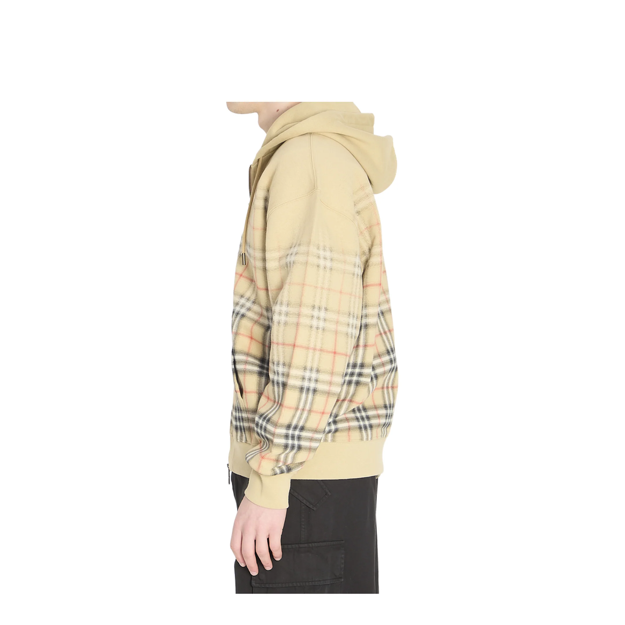 RORY DEG CHK HOODIE SWEATSHIRT - Image 3