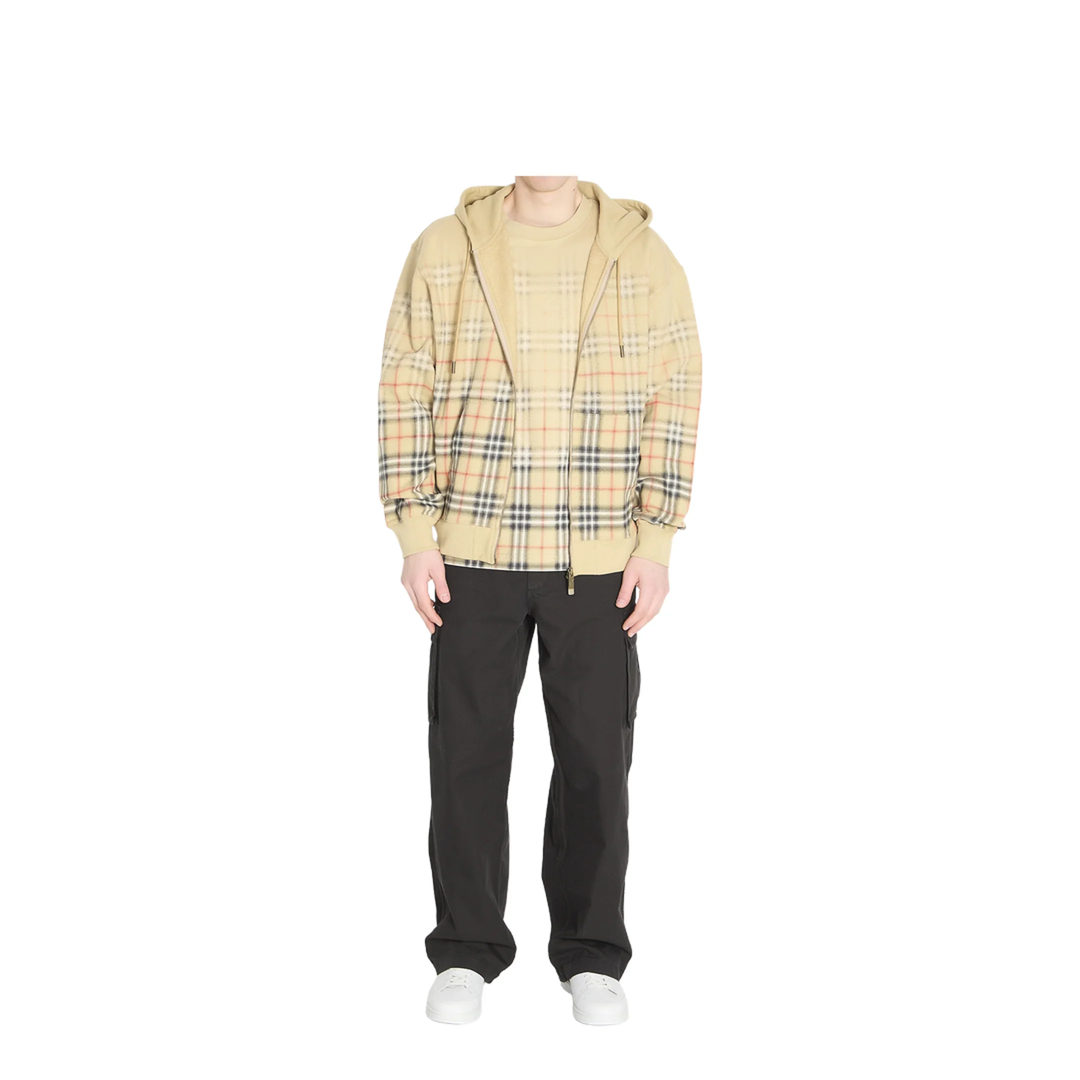 RORY DEG CHK HOODIE SWEATSHIRT - Image 5