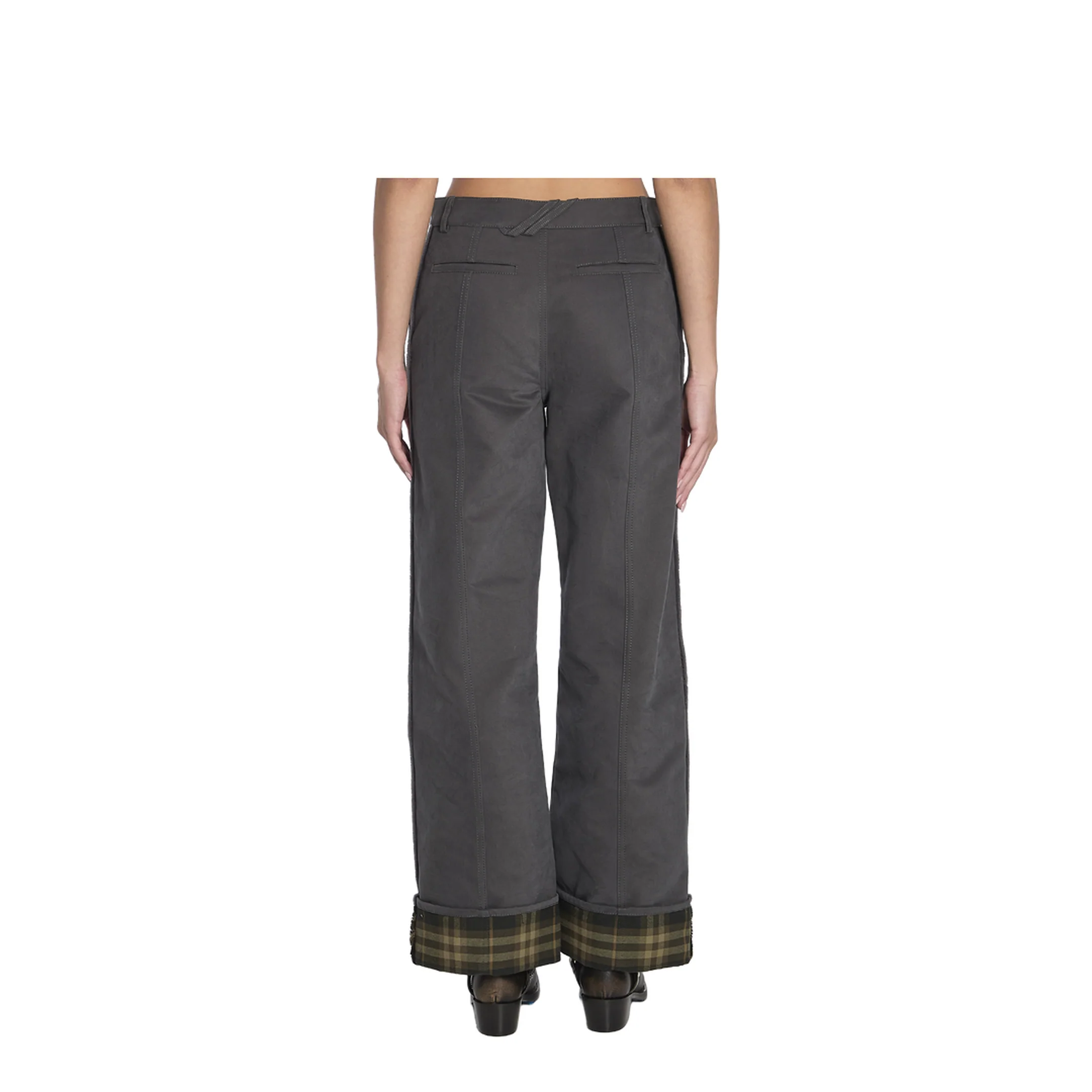 Trousers in Cotton and Nylon - Image 4