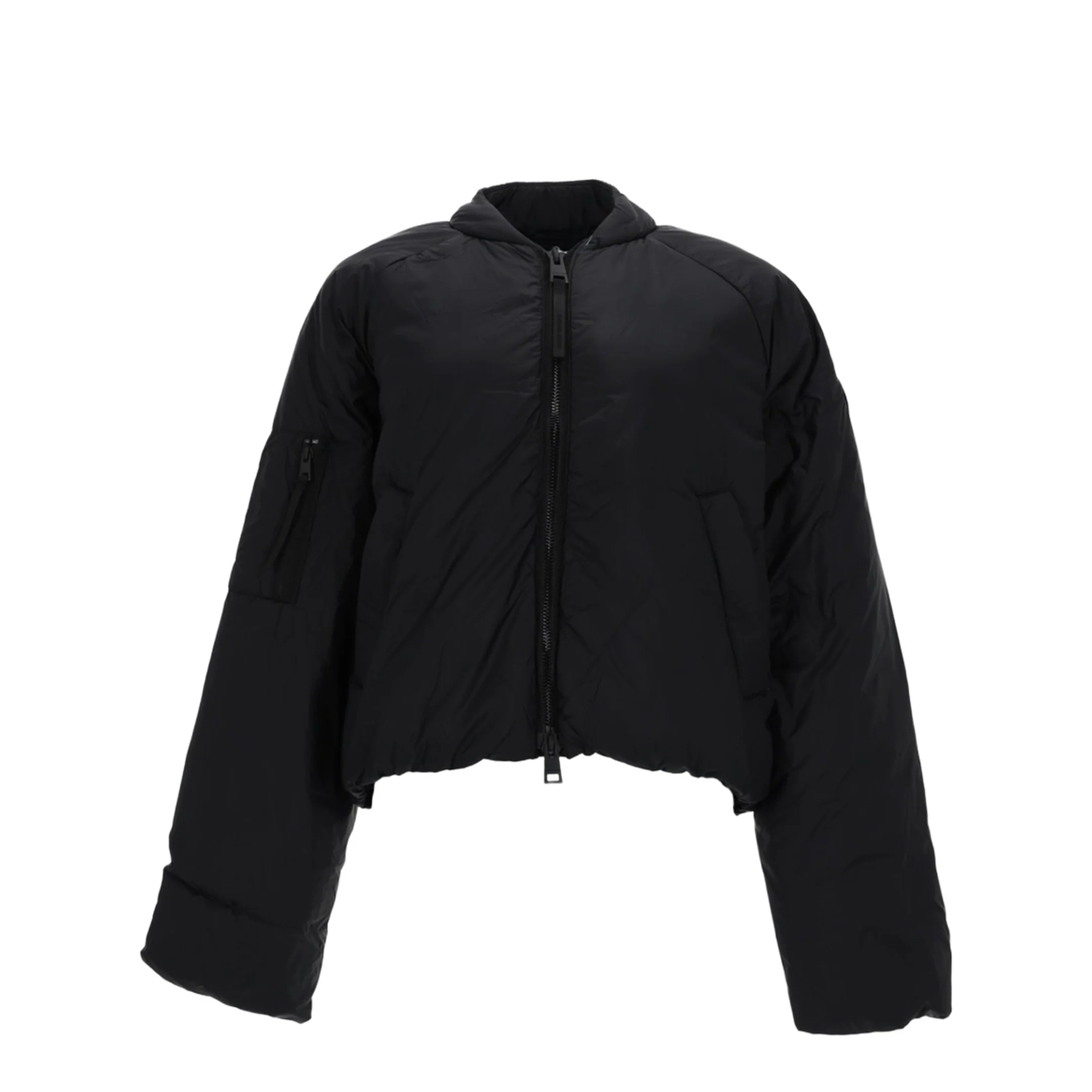 Black Quilted Jacket