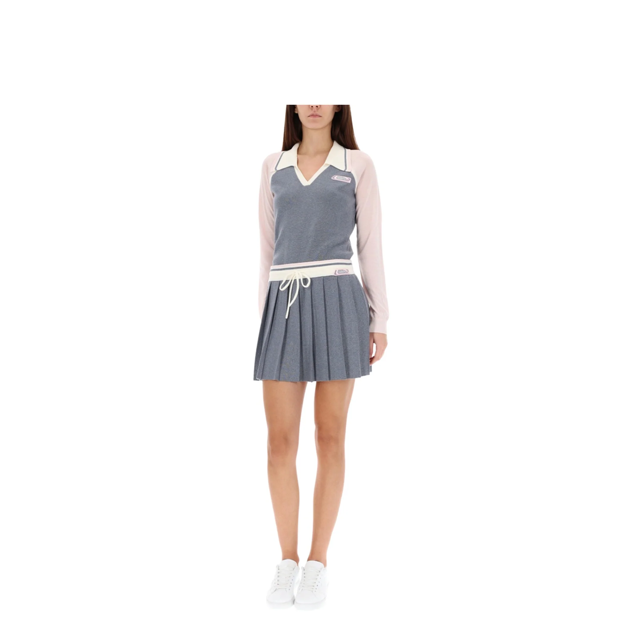 Long Sleeve Tennis Polo Shirt - Image 2