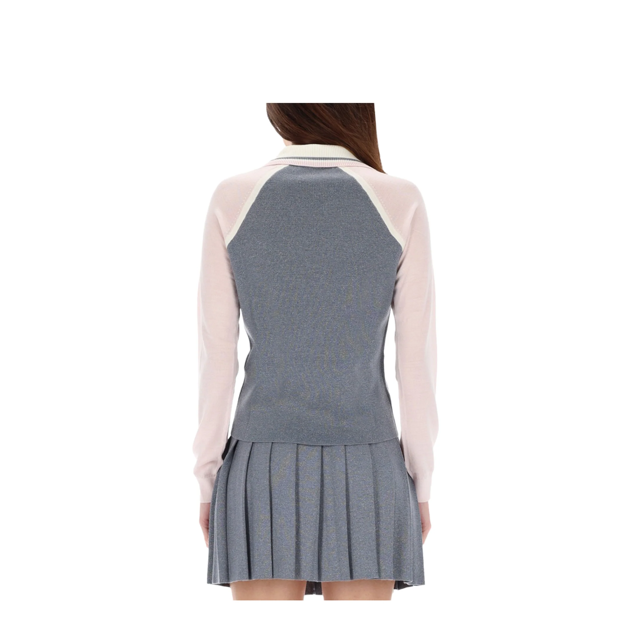 Long Sleeve Tennis Polo Shirt - Image 3
