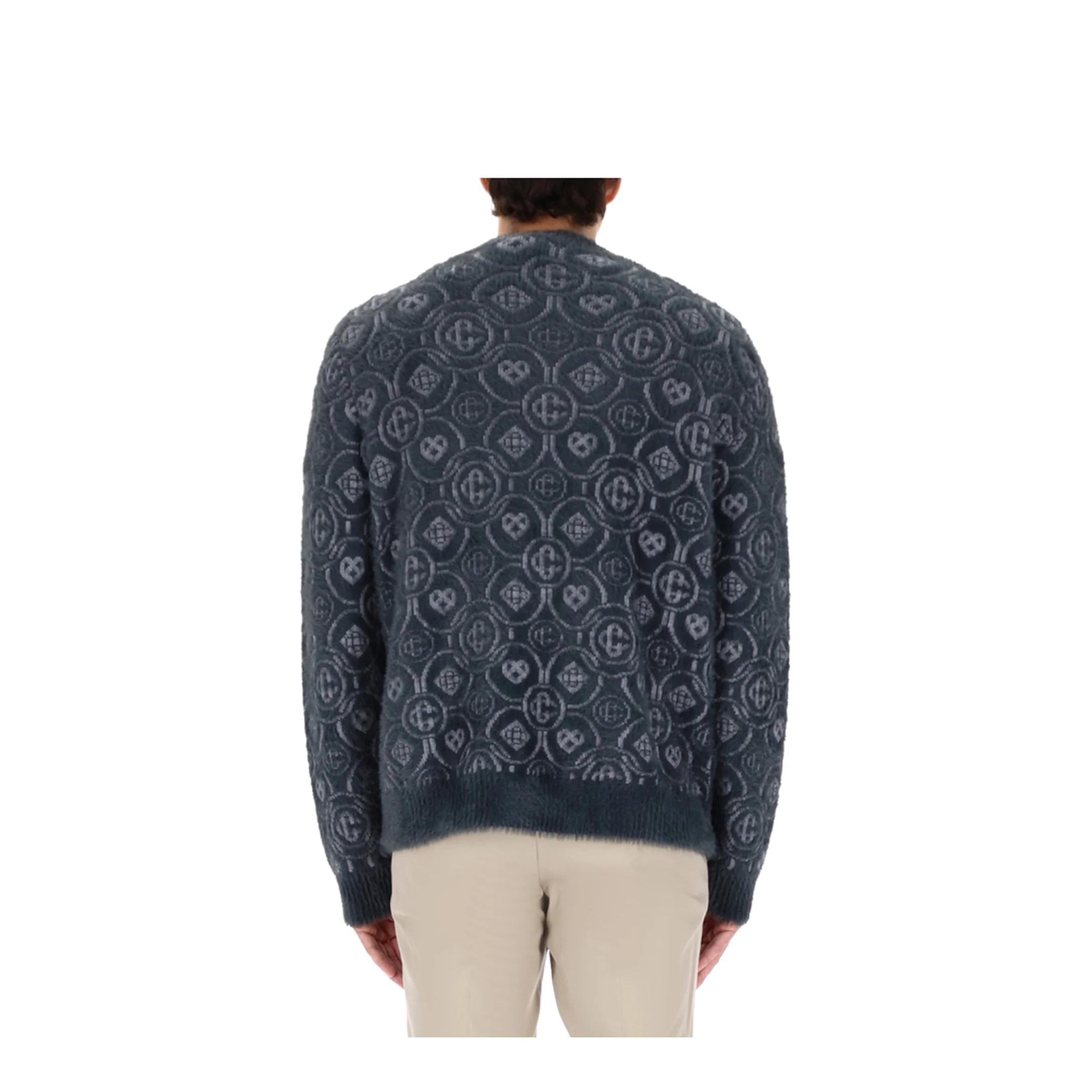 Monogram Fluffy Cardigan - Image 3