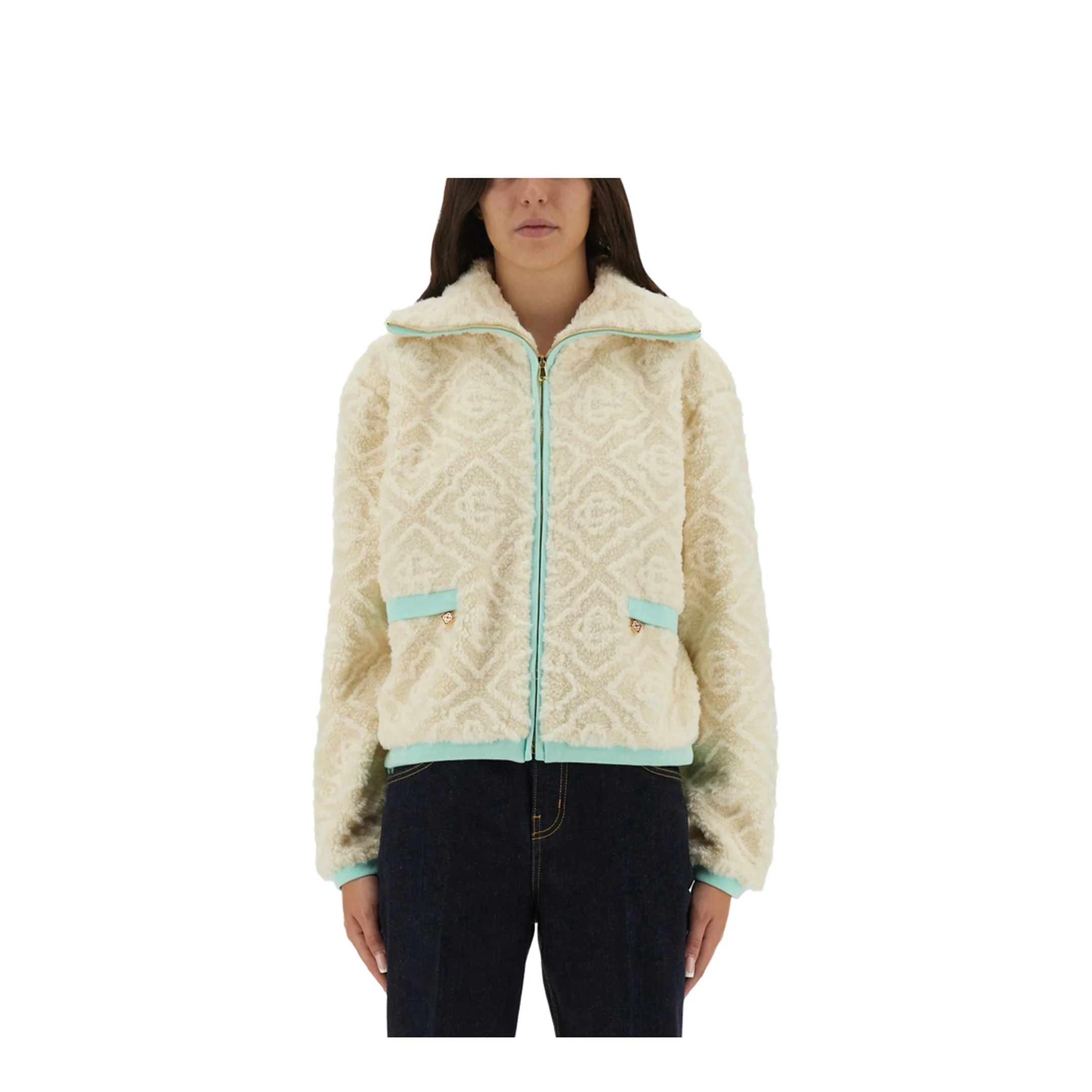 Monogrammed Fleece Jacket