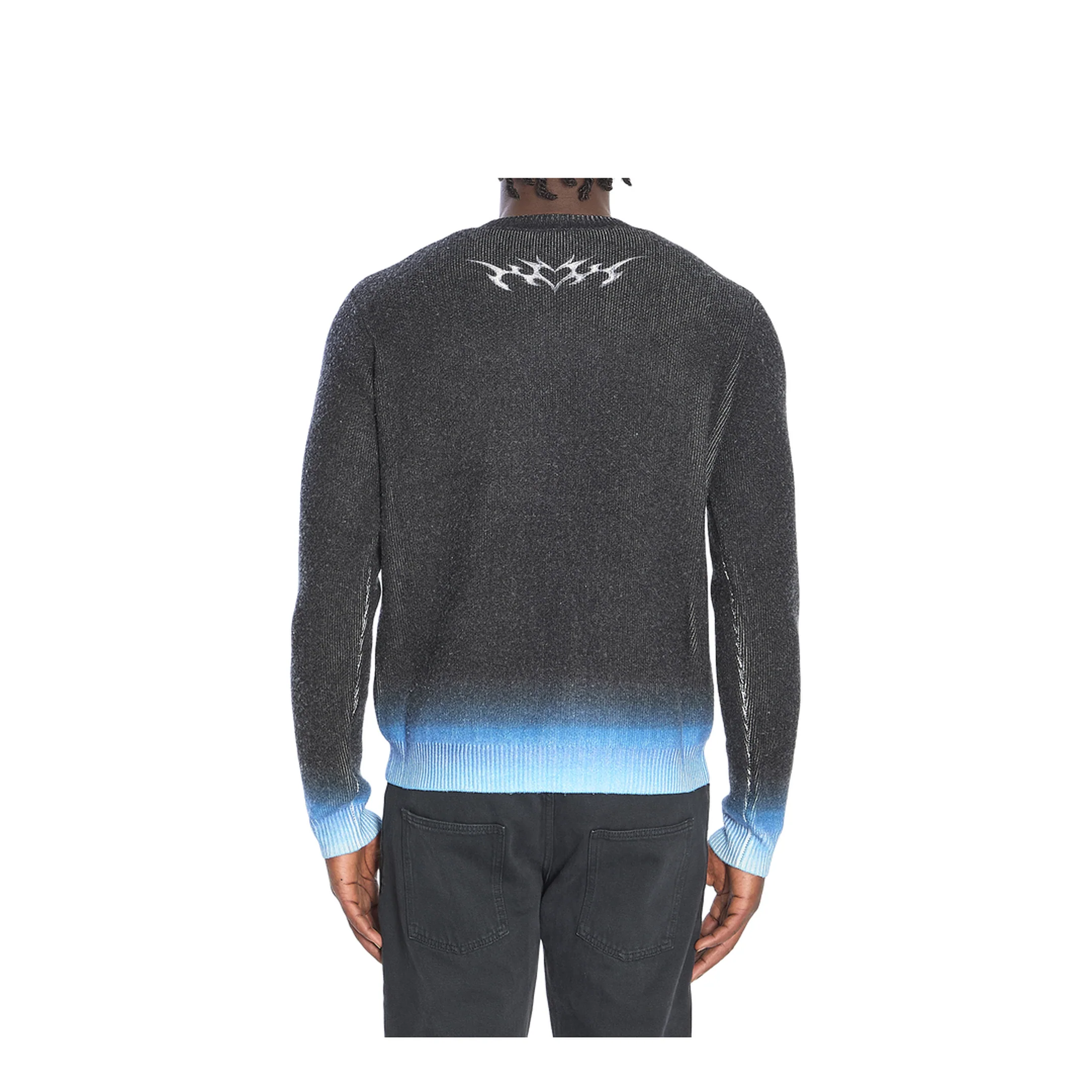 Sweater with Blades Print - Image 4
