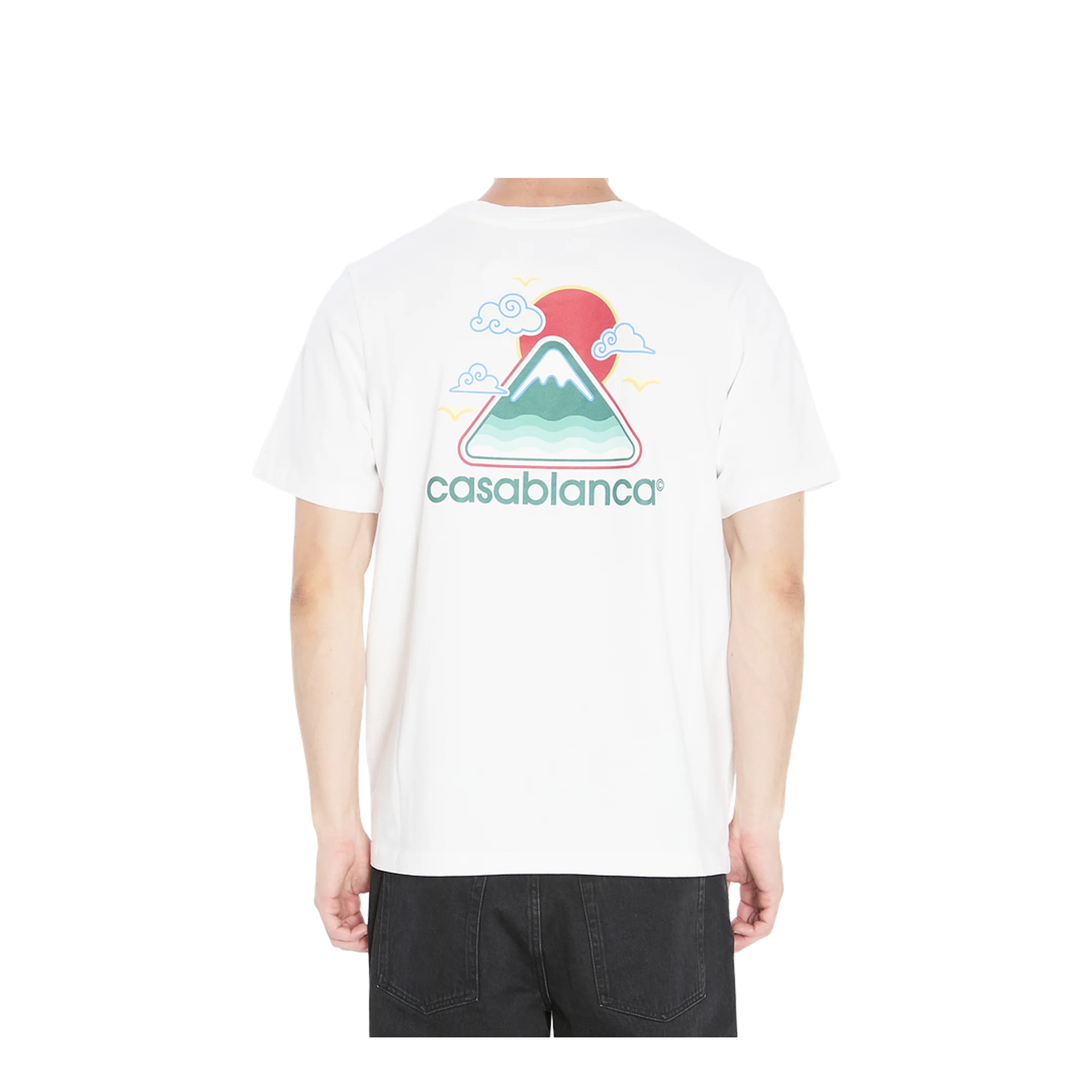 Wavy Mountain Printed T-Shirt - Image 4