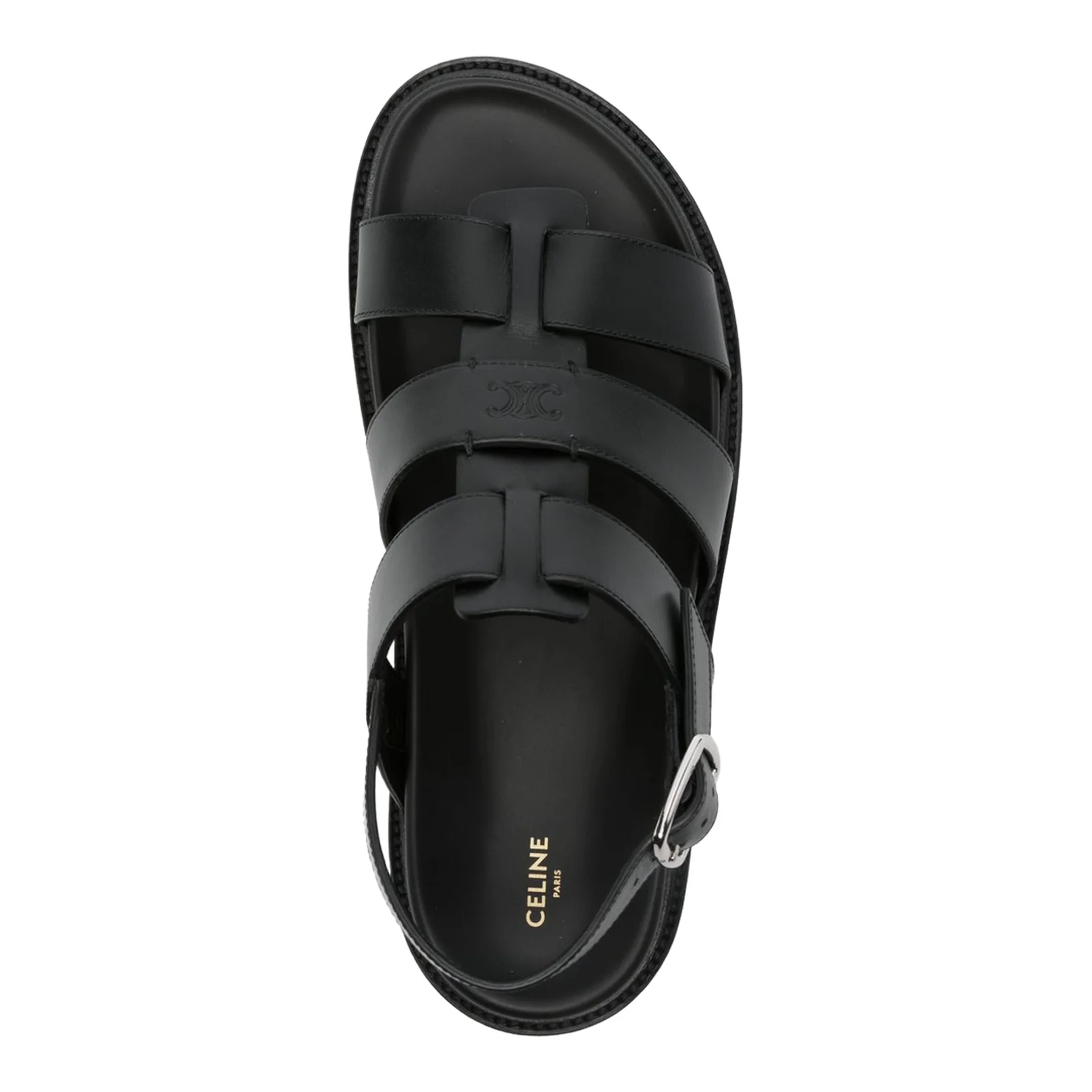 Cage Leather Sandals - Image 2