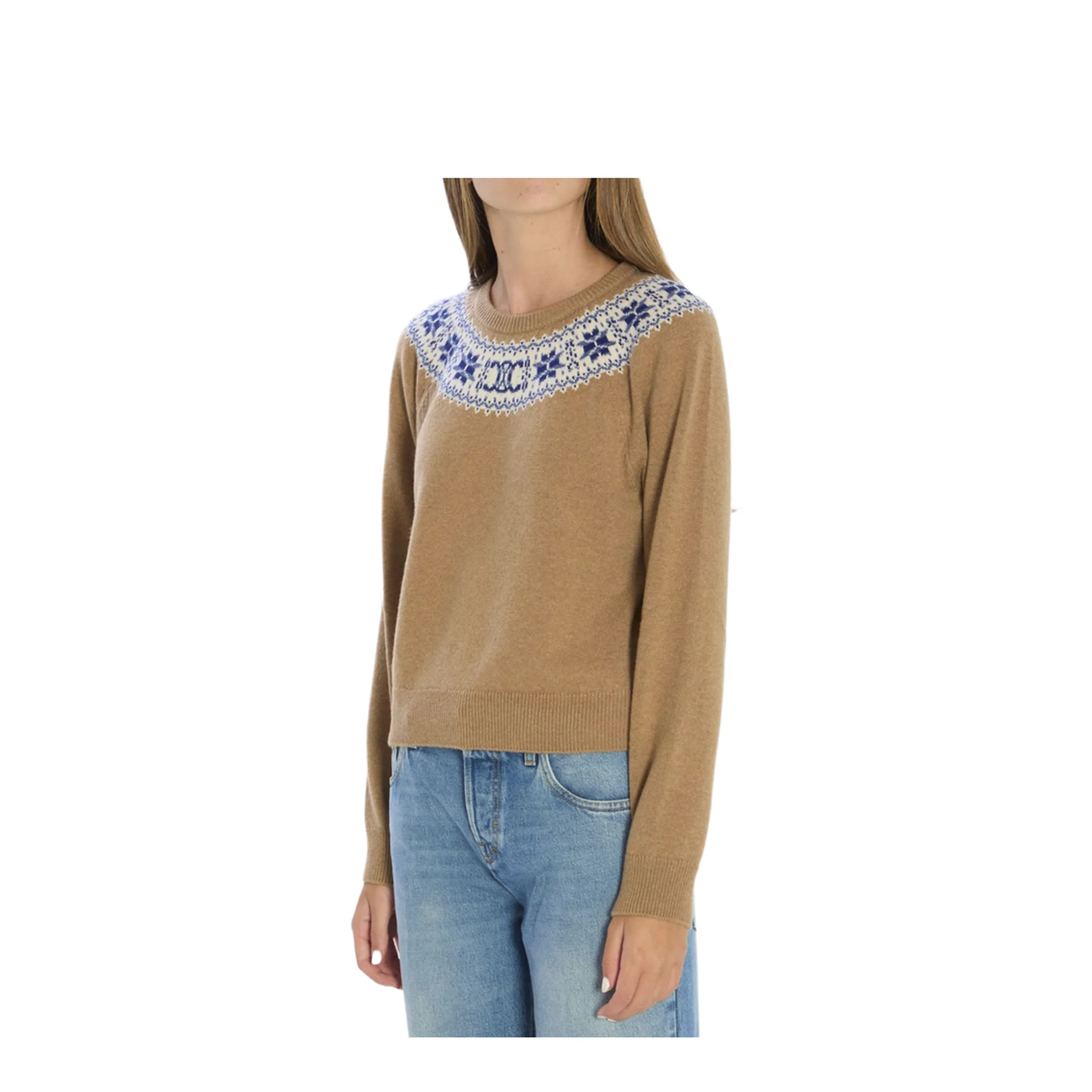Fair Isle Knitwear Sweater - Image 2