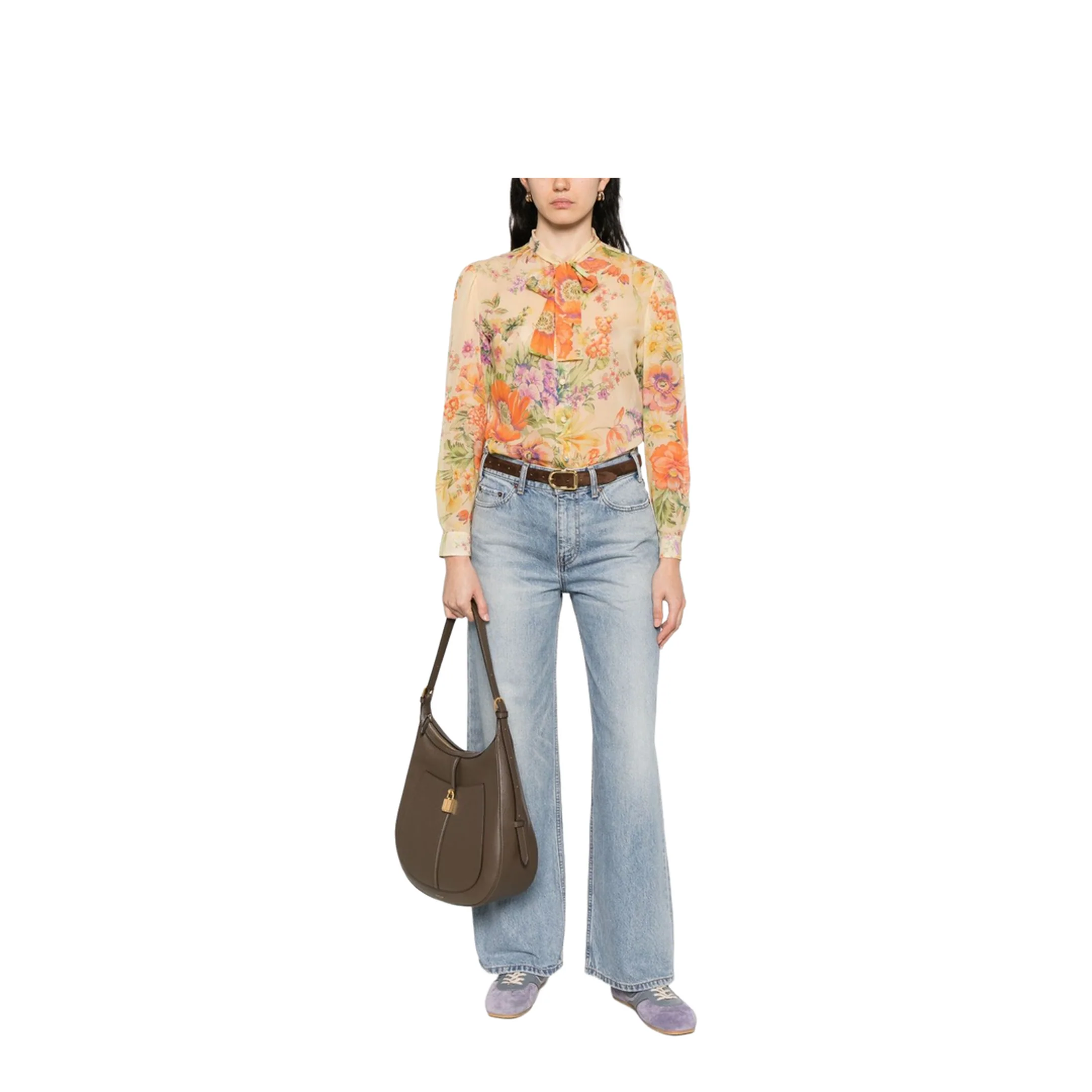 Jolene Jeans in Golden Blue Wash Denim - Image 2