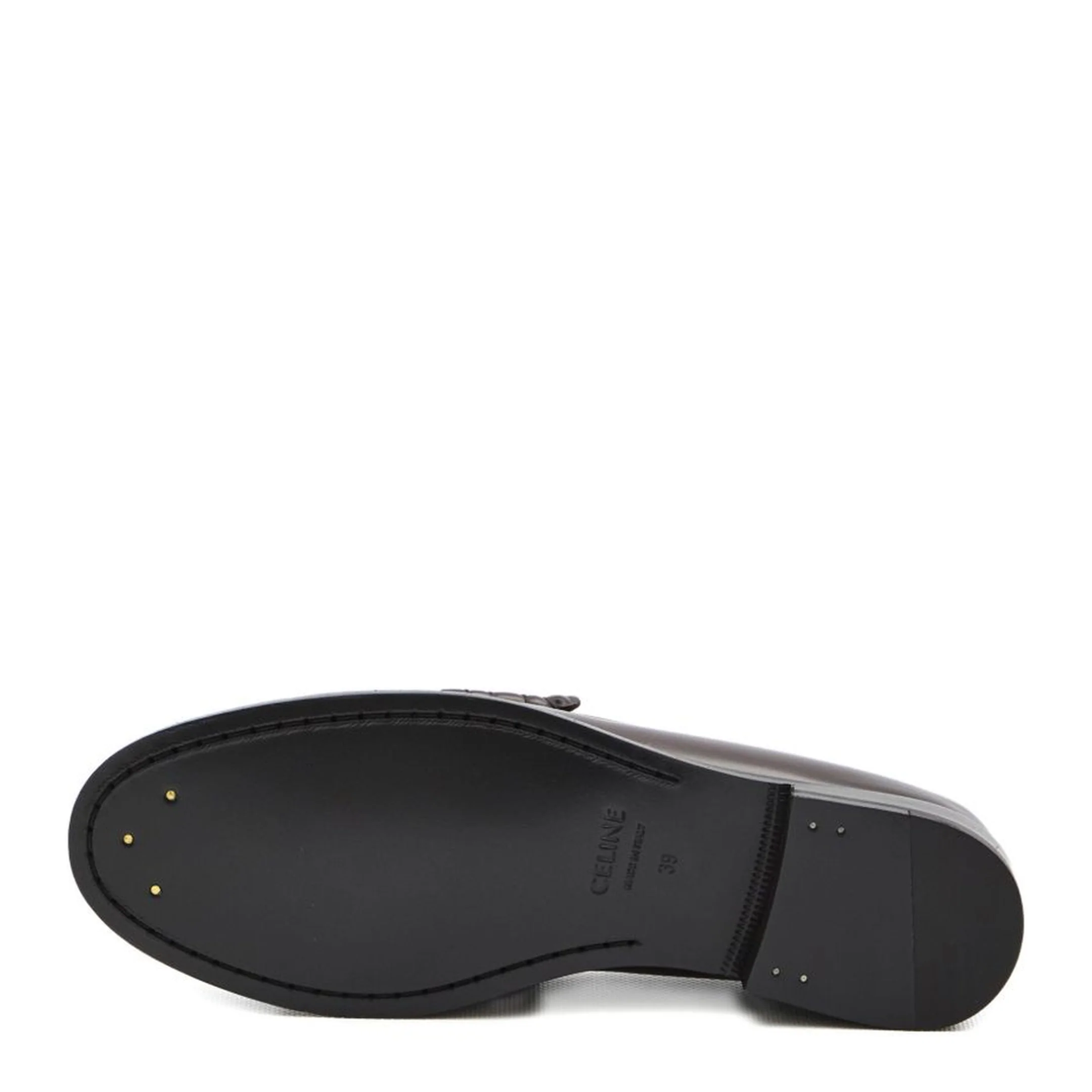 Luco Loafer in Polished Bullskin - Dark Brown - Image 4