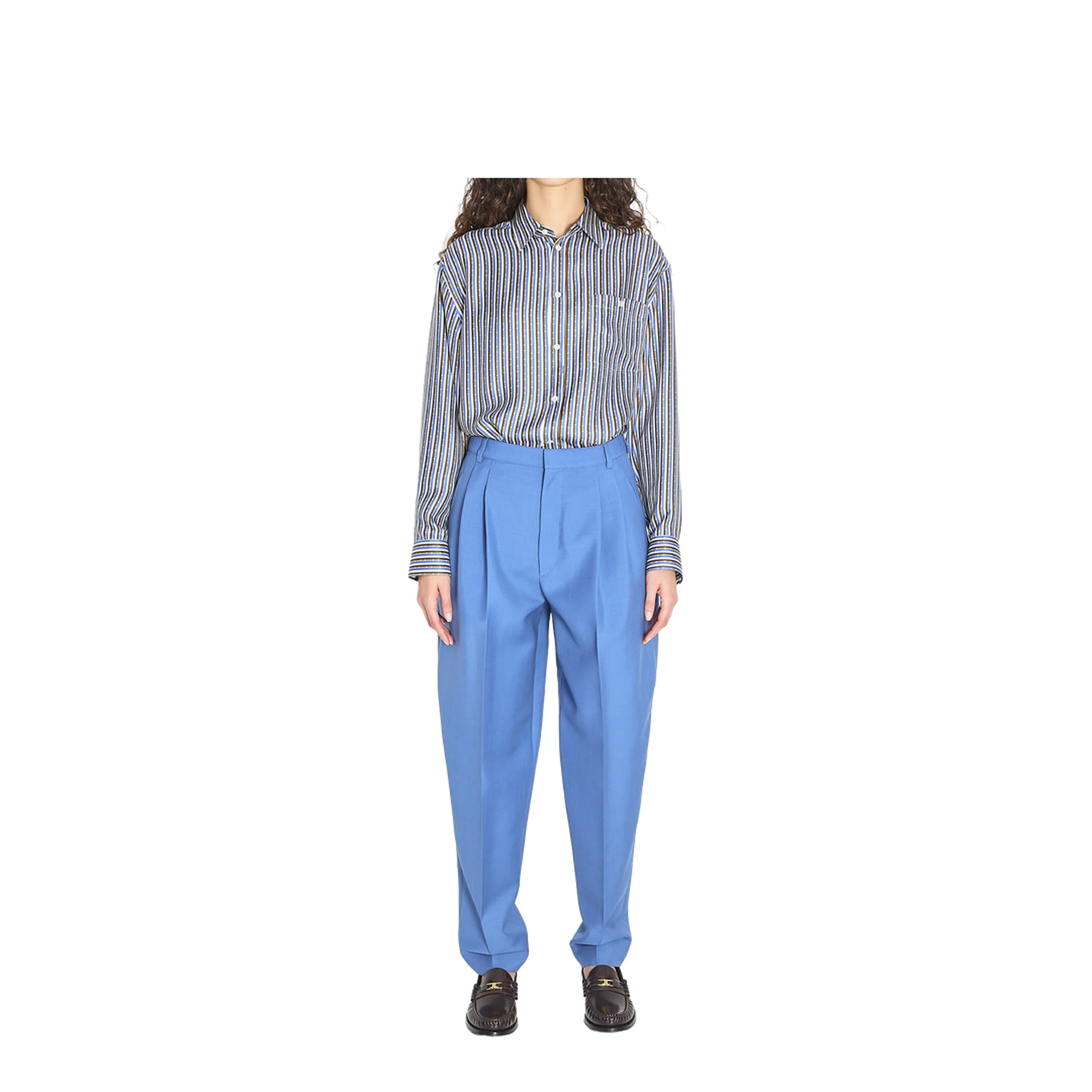 Oversized Striped Shirt - Image 5