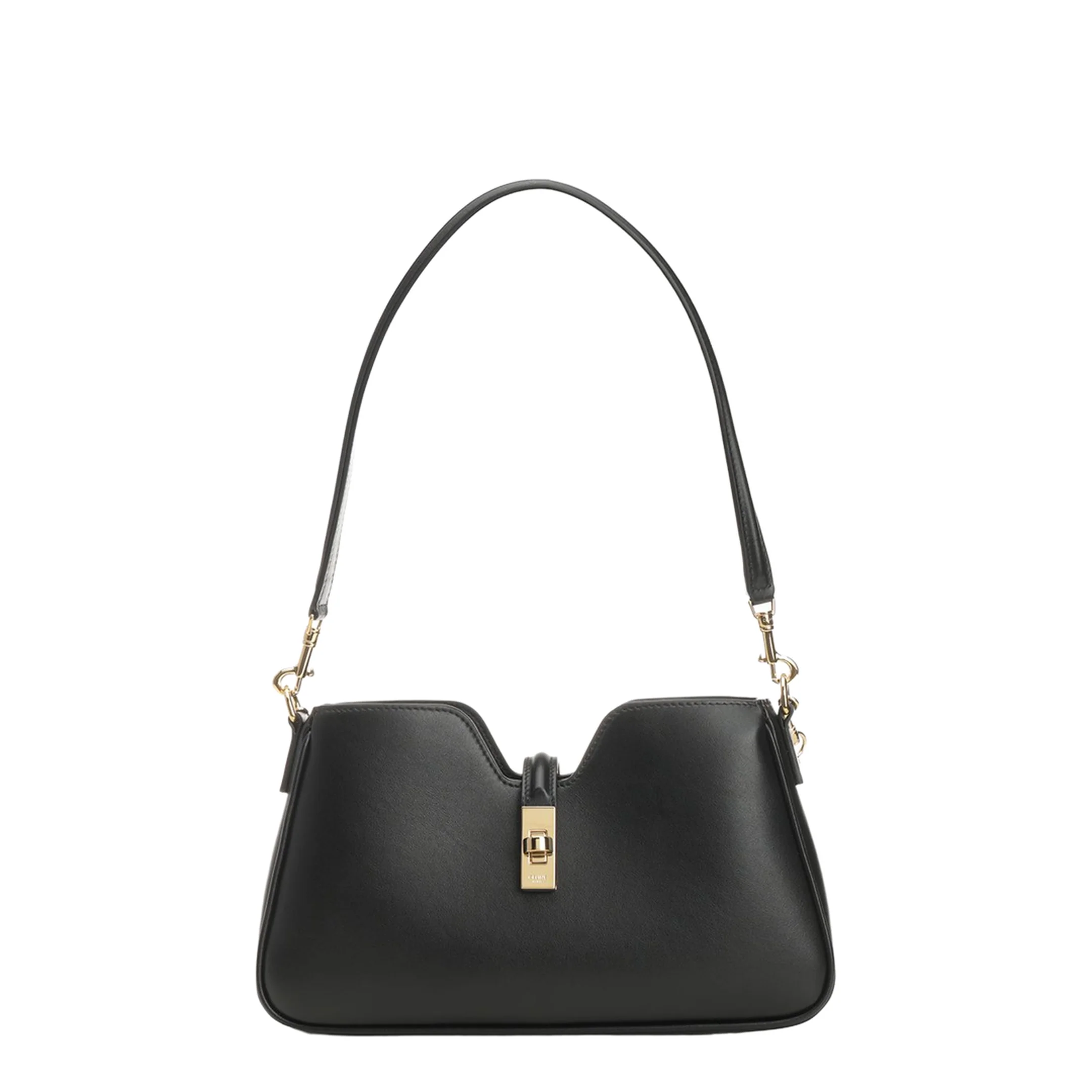 Shoulder Camille 16 Soft in Smooth Calfskin - Black - Image 5