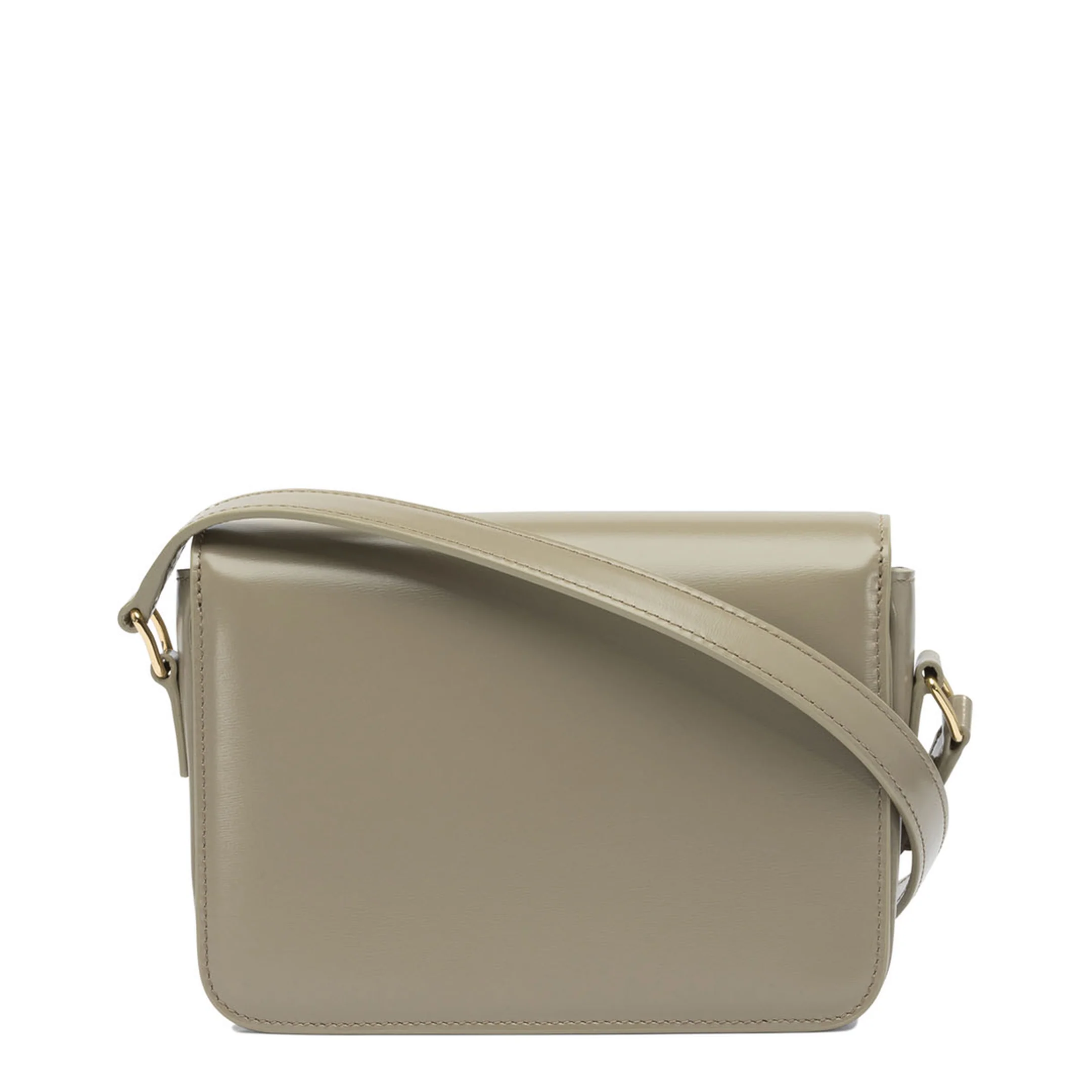 Teen Triomphe Bag in Shiny Calfskin - Modern Taupe - Image 3