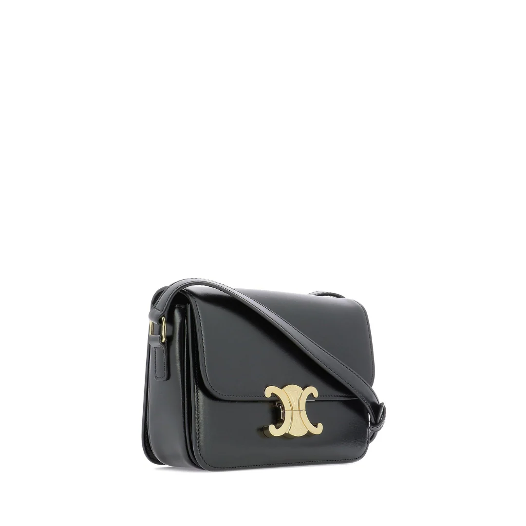 Teen Triomphe Shoulder Bag, Gold Hardware - Image 2